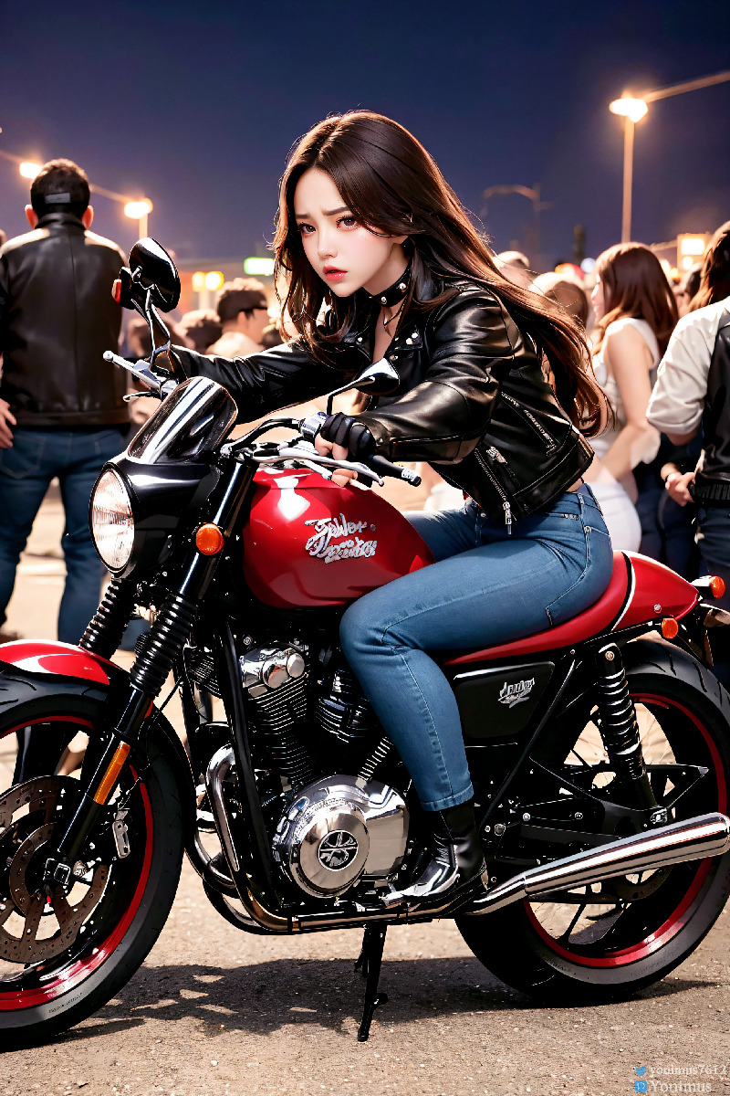 The female boss of the bikergang-第1章-图片24