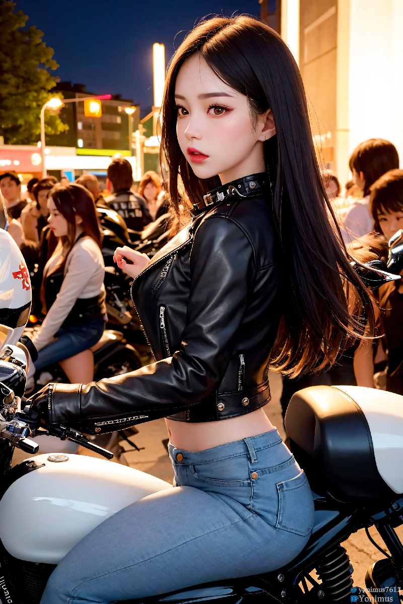The female boss of the bikergang-第1章-图片27