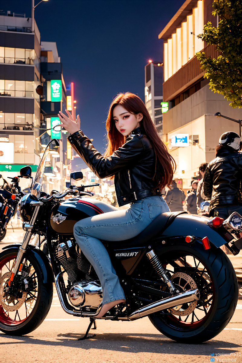 The female boss of the bikergang-第1章-图片29