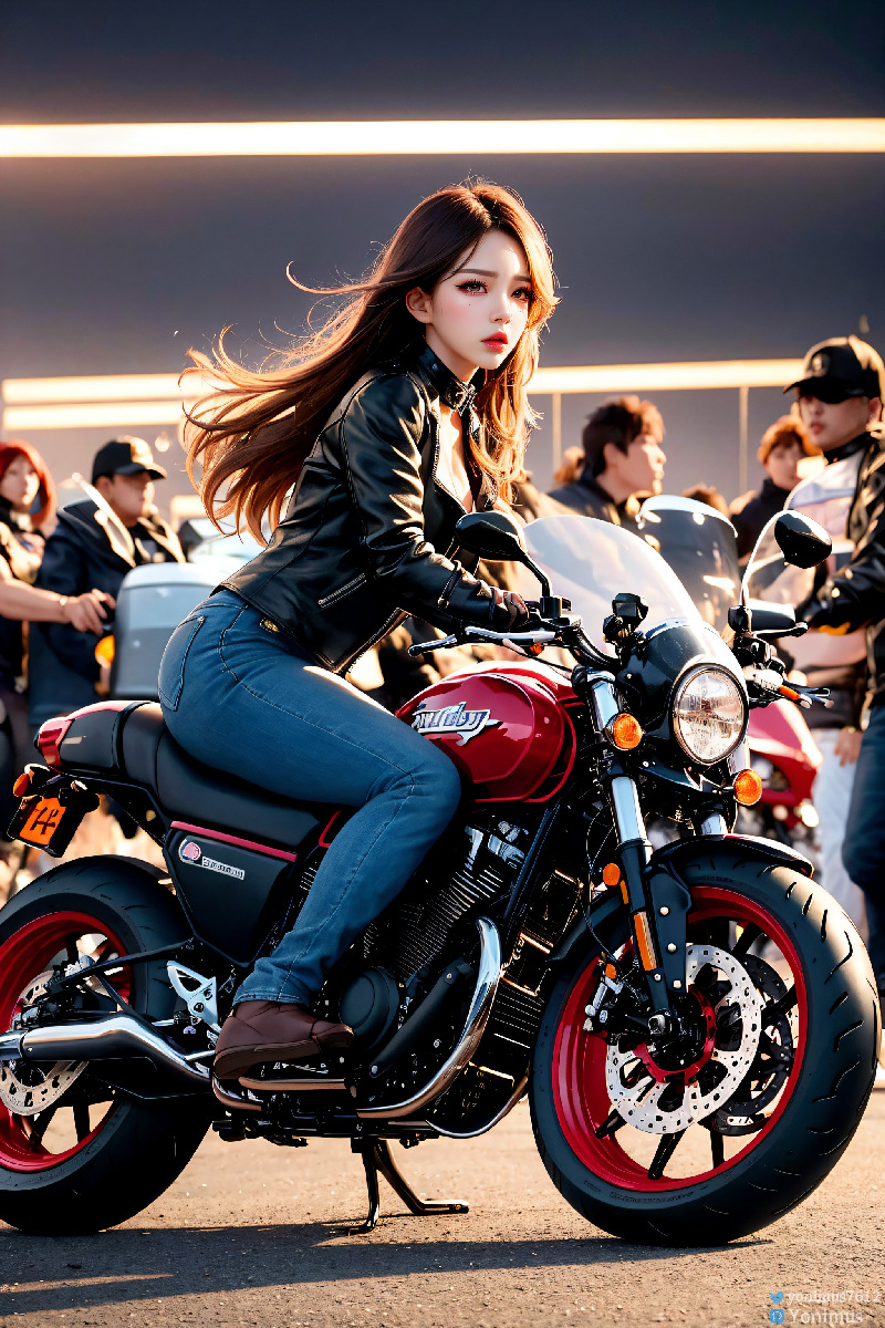The female boss of the bikergang-第1章-图片34