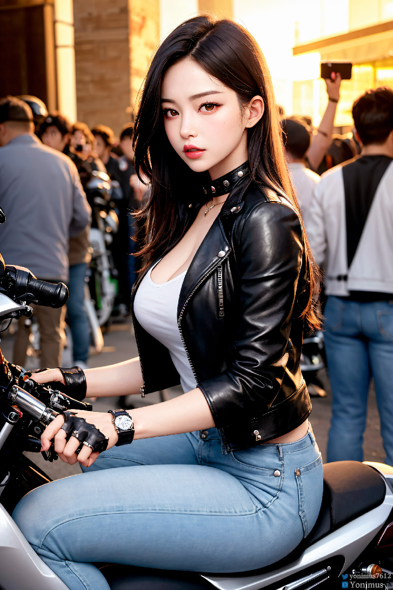 The female boss of the bikergang-第1章-图片35