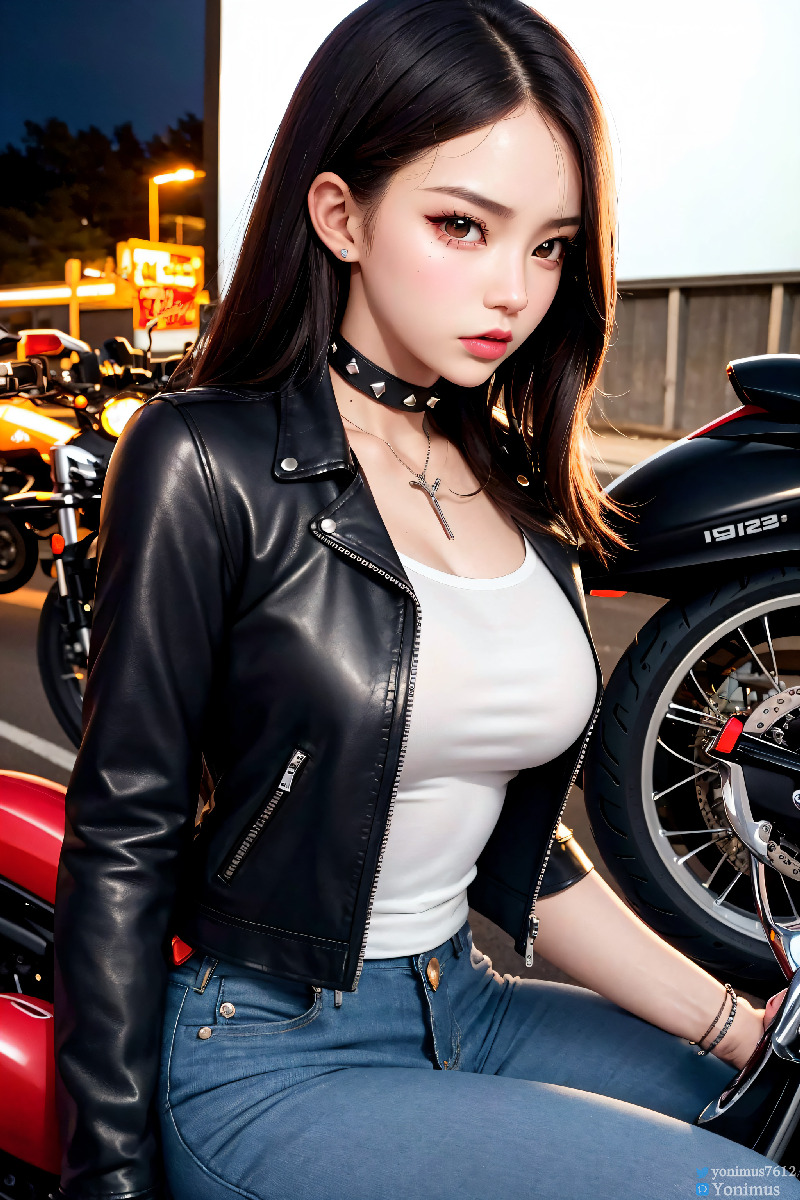 The female boss of the bikergang-第1章-图片37
