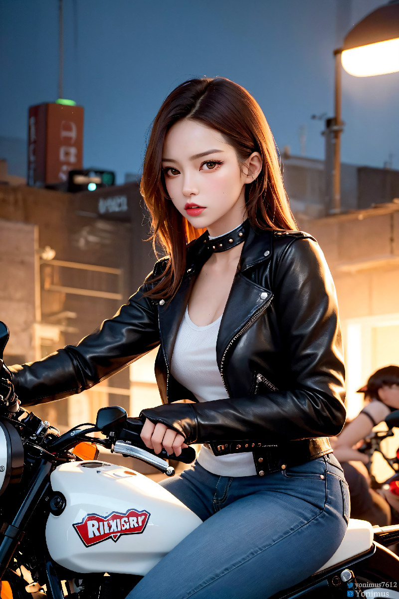 The female boss of the bikergang-第1章-图片39