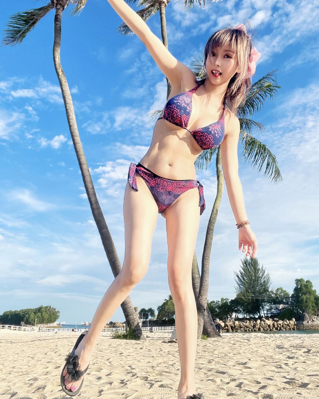 The beautiful goddess