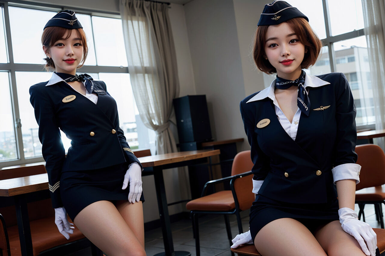 ★PATREON★ Ai_pyramid  Flight Attentants-第1章-图片2