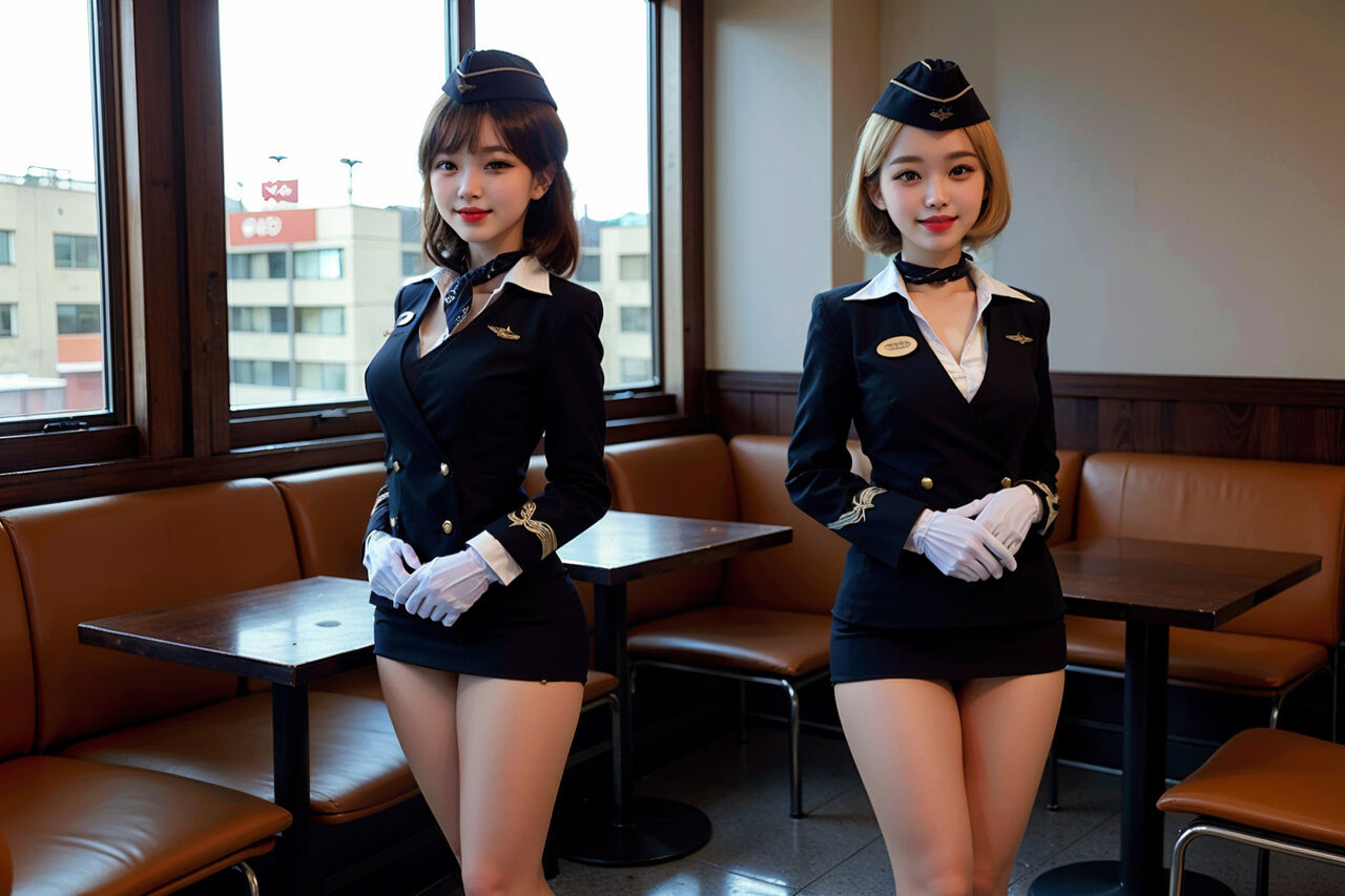 ★PATREON★ Ai_pyramid  Flight Attentants-第1章-图片4