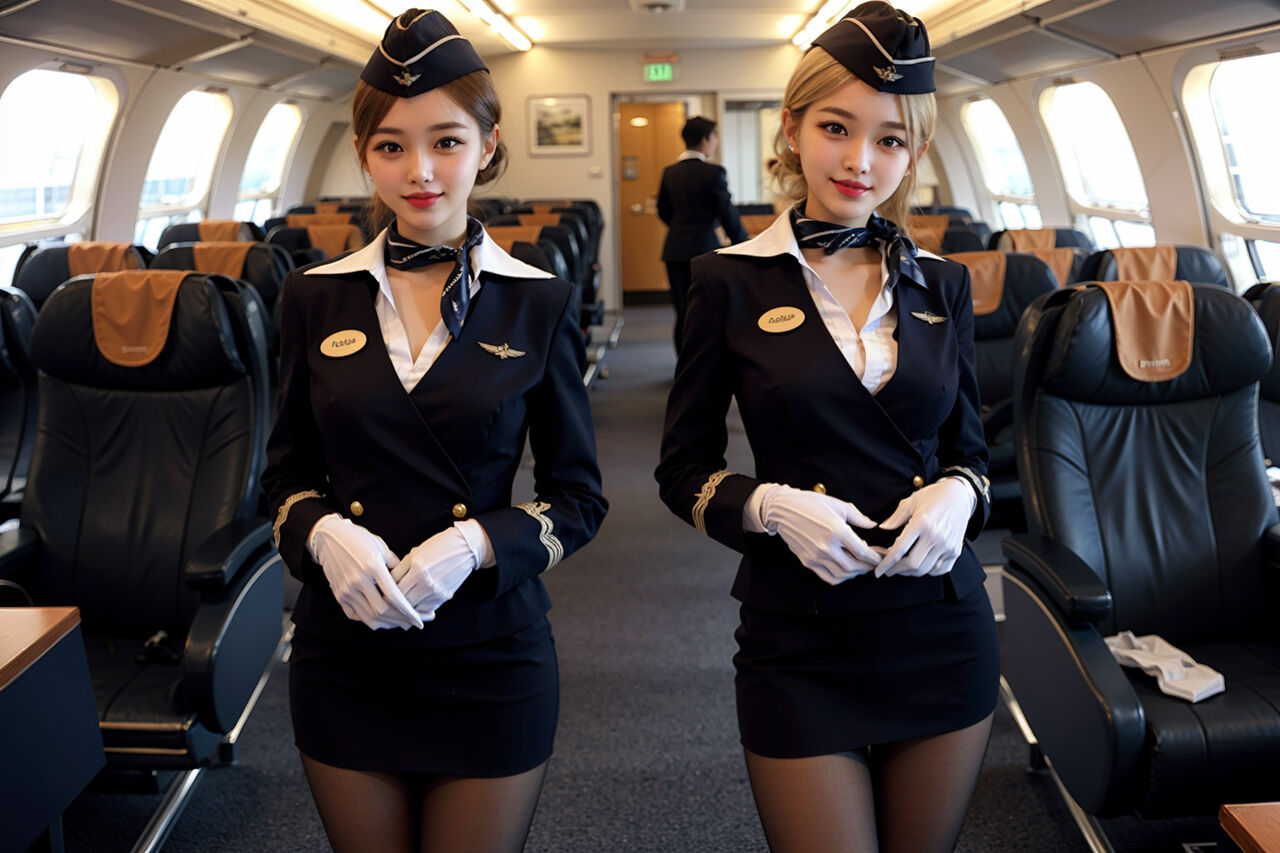 ★PATREON★ Ai_pyramid  Flight Attentants-第1章-图片6