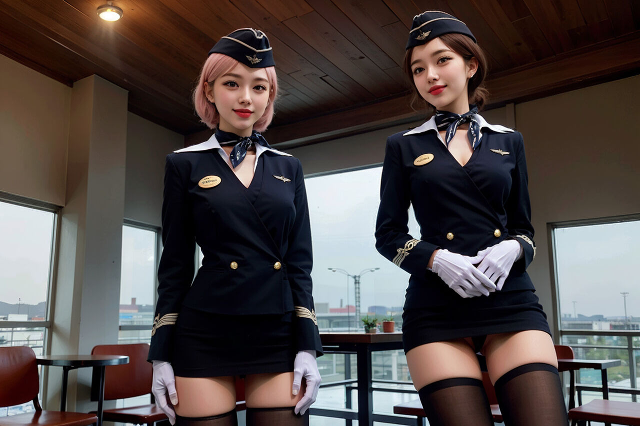 ★PATREON★ Ai_pyramid  Flight Attentants-第1章-图片7