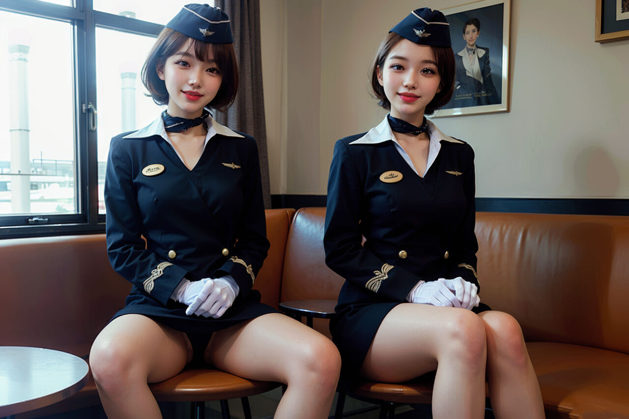 ★PATREON★ Ai_pyramid  Flight Attentants-第1章-图片10
