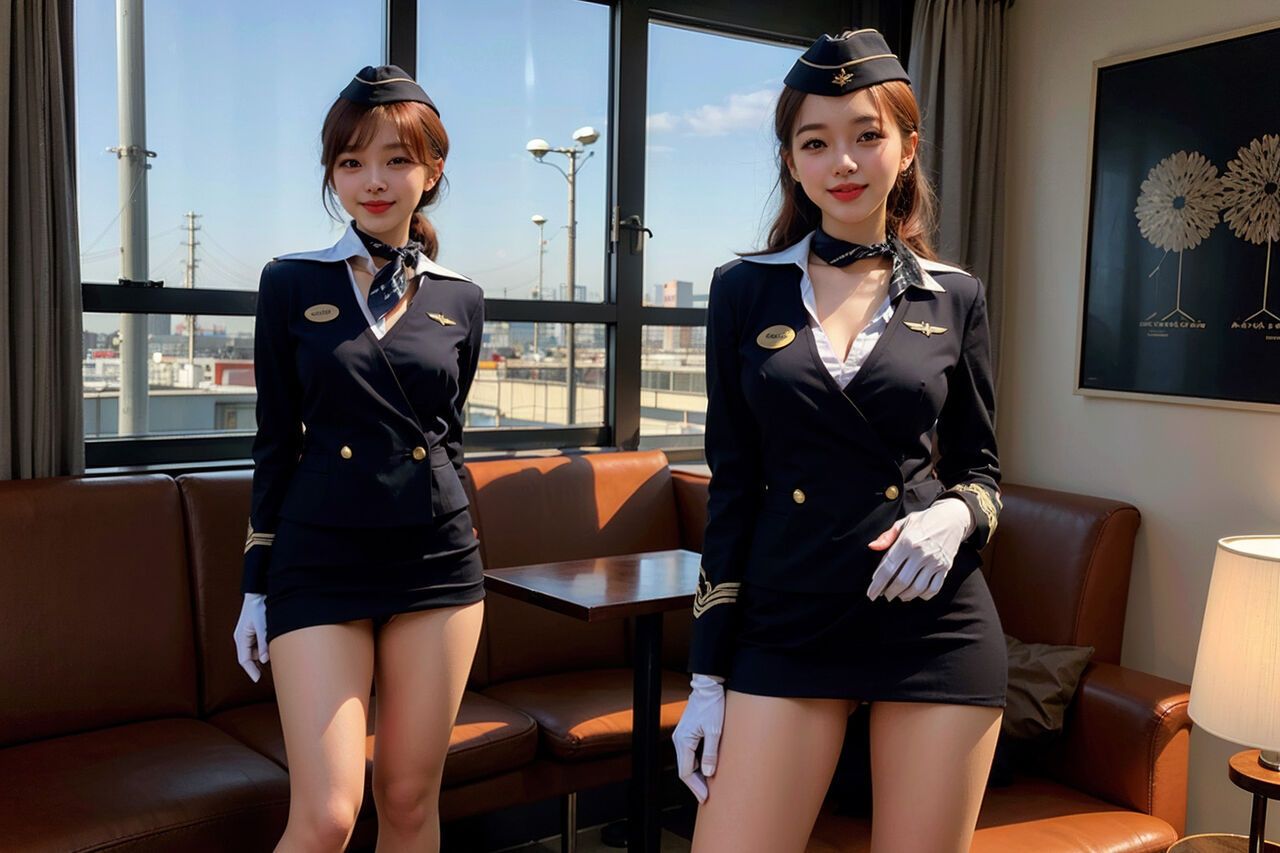 ★PATREON★ Ai_pyramid  Flight Attentants-第1章-图片12