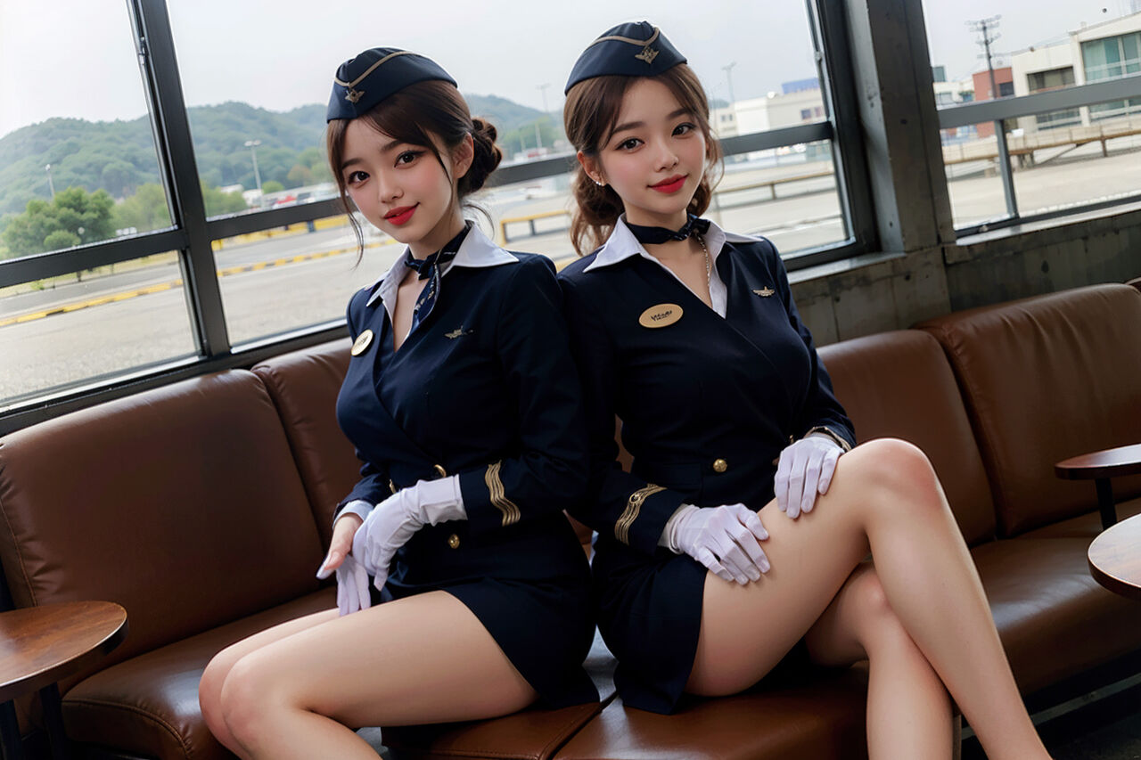★PATREON★ Ai_pyramid  Flight Attentants-第1章-图片13
