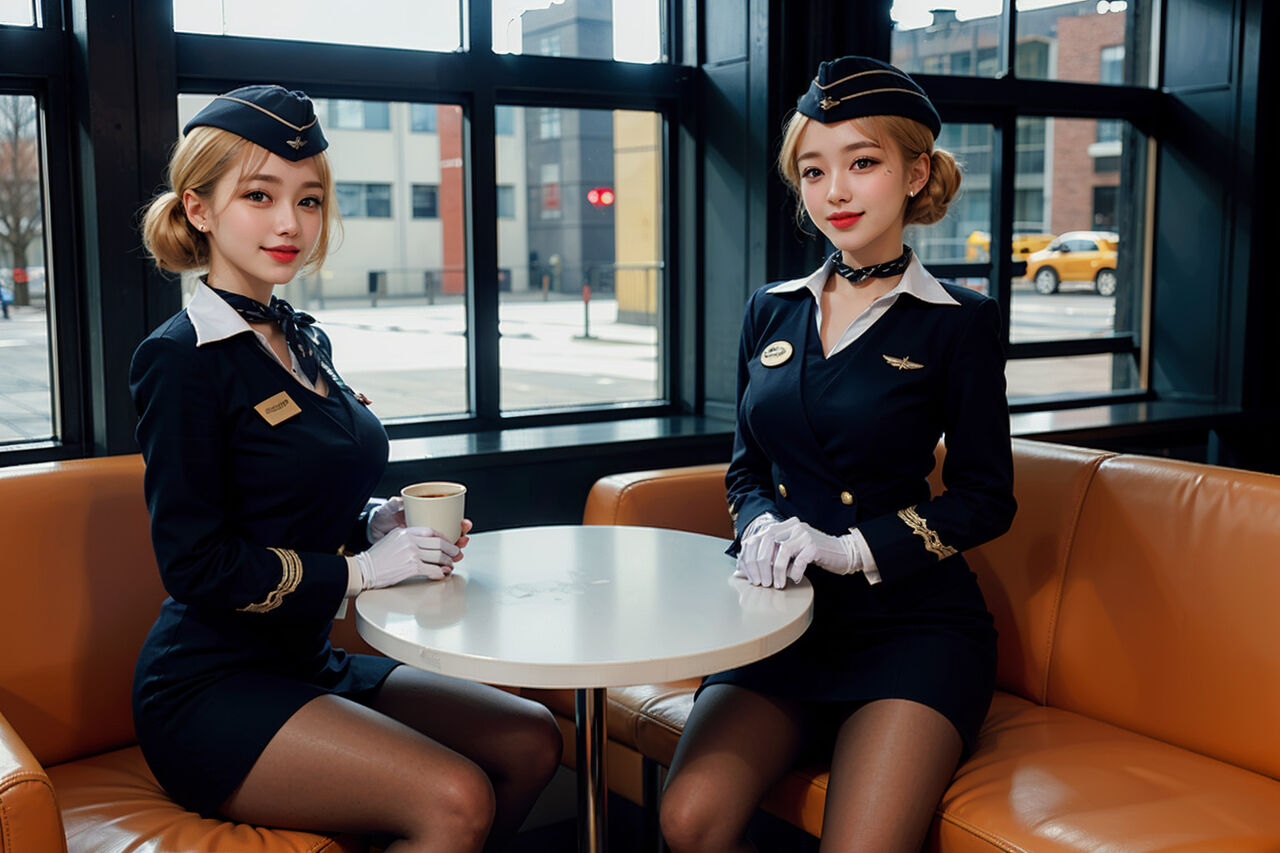 ★PATREON★ Ai_pyramid  Flight Attentants-第1章-图片15