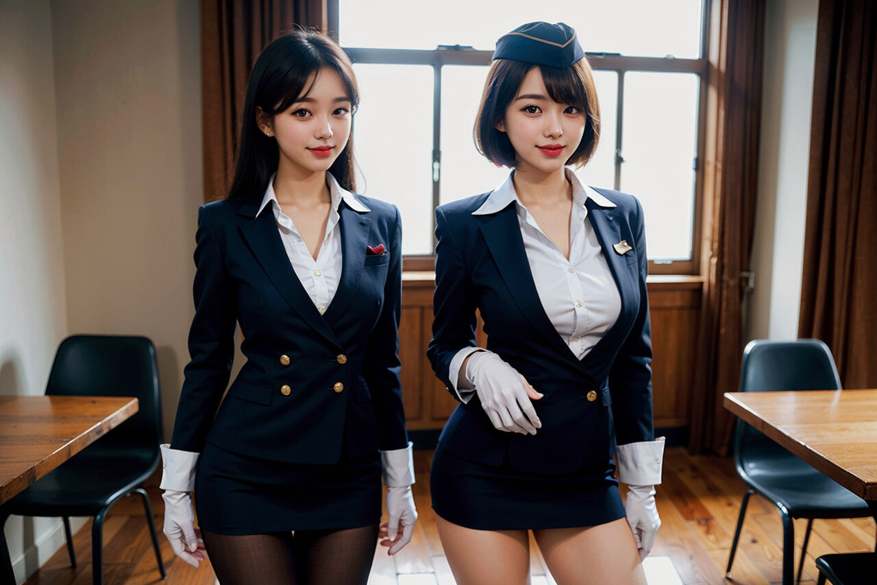 ★PATREON★ Ai_pyramid  Flight Attentants-第1章-图片21