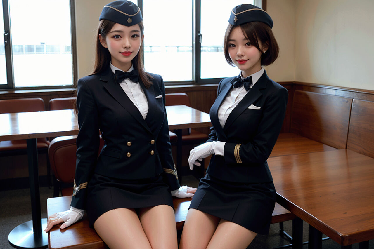 ★PATREON★ Ai_pyramid  Flight Attentants-第1章-图片23