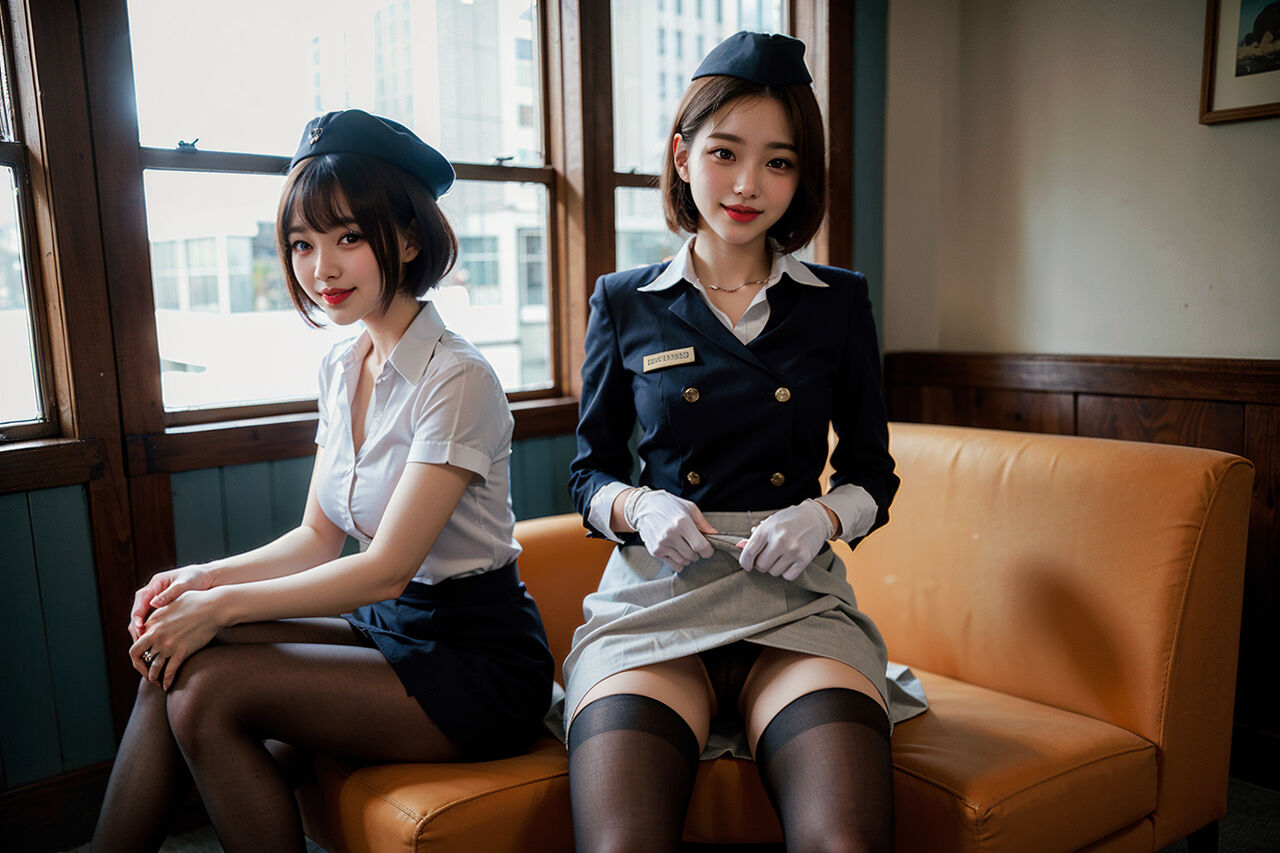 ★PATREON★ Ai_pyramid  Flight Attentants-第1章-图片25