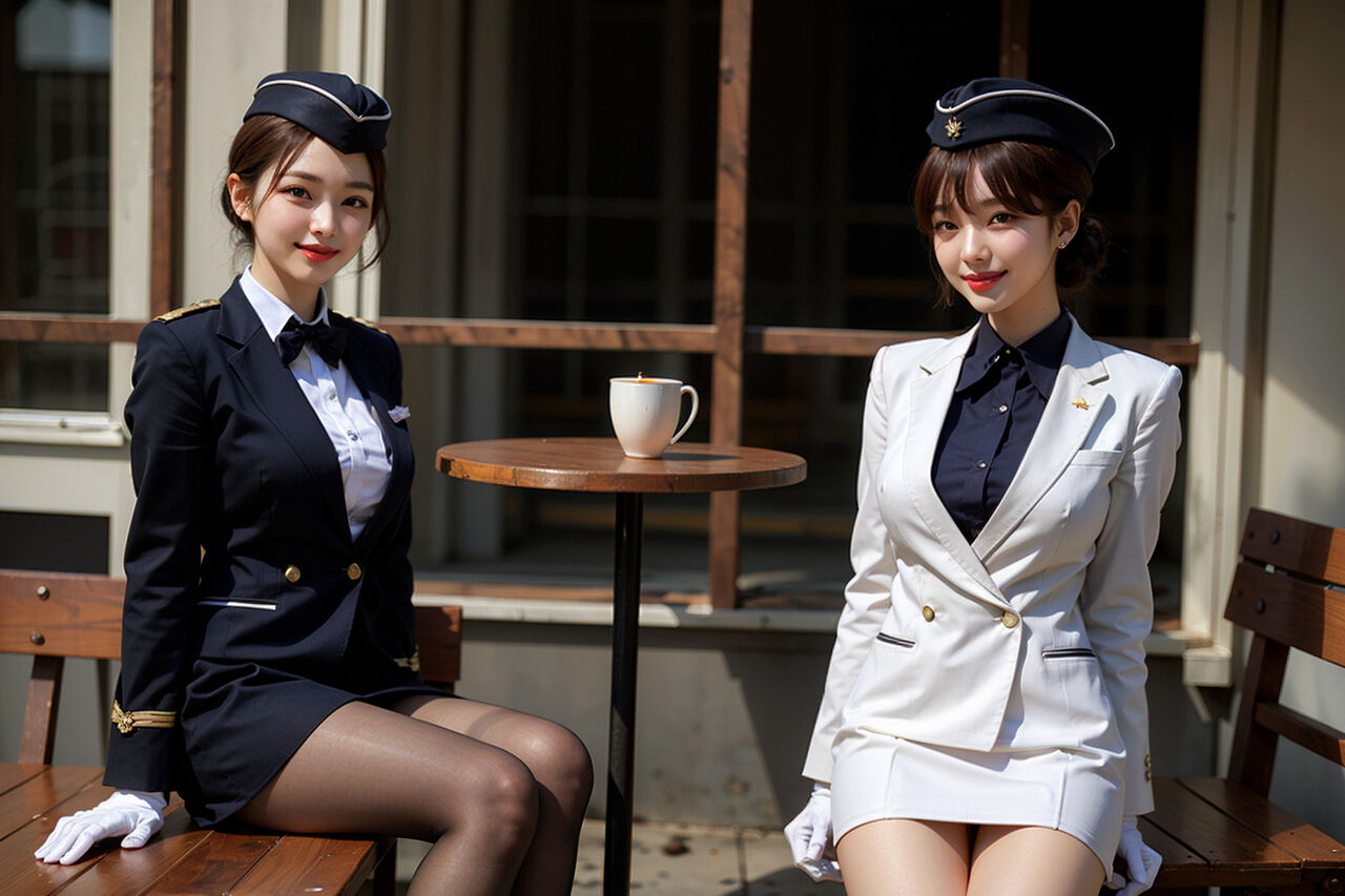 ★PATREON★ Ai_pyramid  Flight Attentants-第1章-图片27