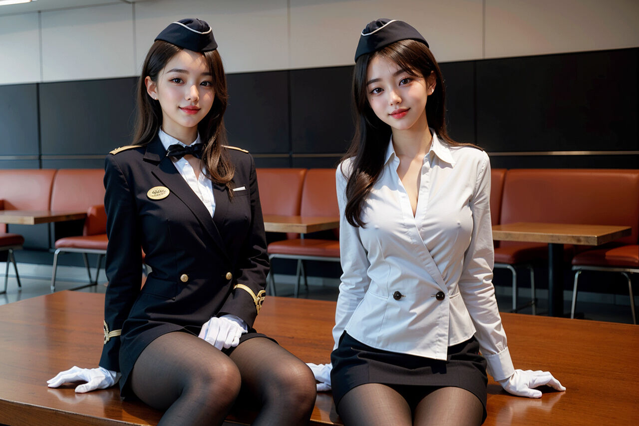 ★PATREON★ Ai_pyramid  Flight Attentants-第1章-图片28