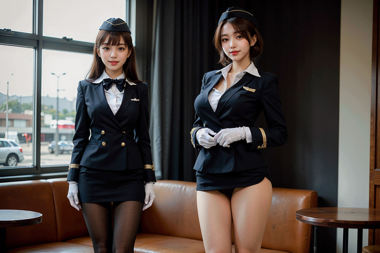 ★PATREON★ Ai_pyramid  Flight Attentants-第1章-图片29