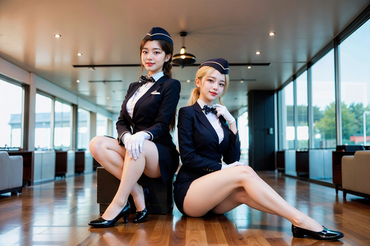 ★PATREON★ Ai_pyramid  Flight Attentants-第1章-图片36