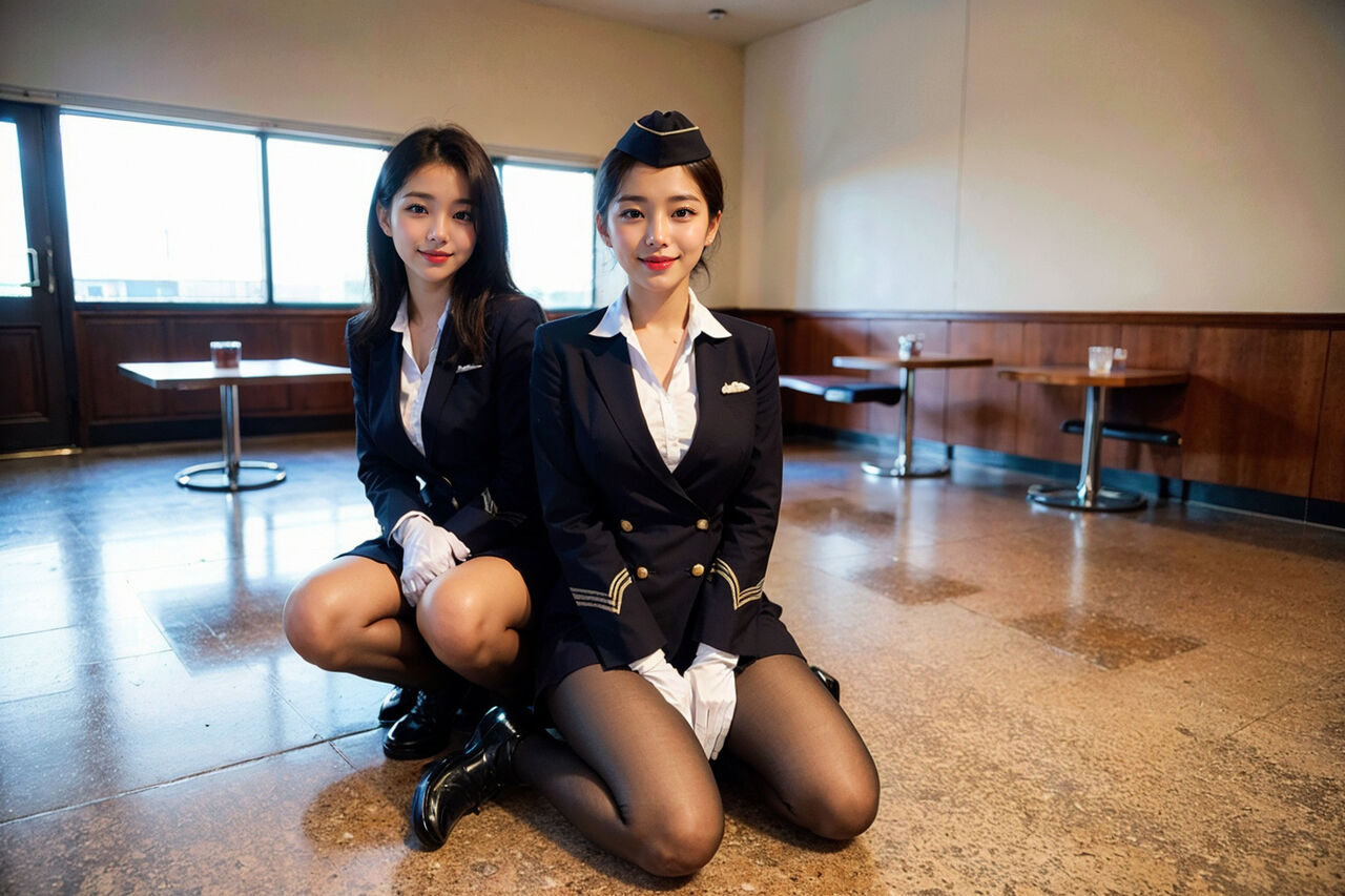 ★PATREON★ Ai_pyramid  Flight Attentants-第1章-图片39