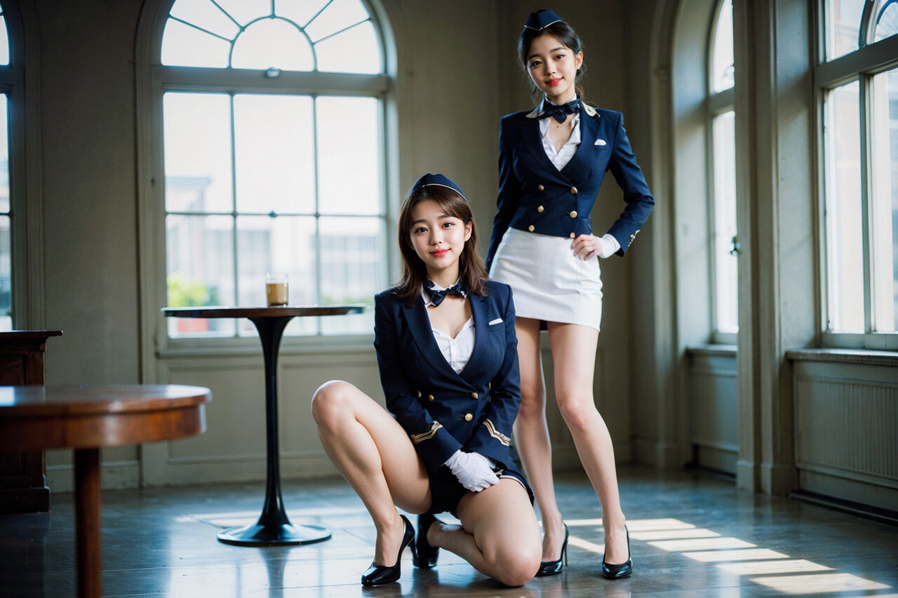 ★PATREON★ Ai_pyramid  Flight Attentants-第1章-图片42