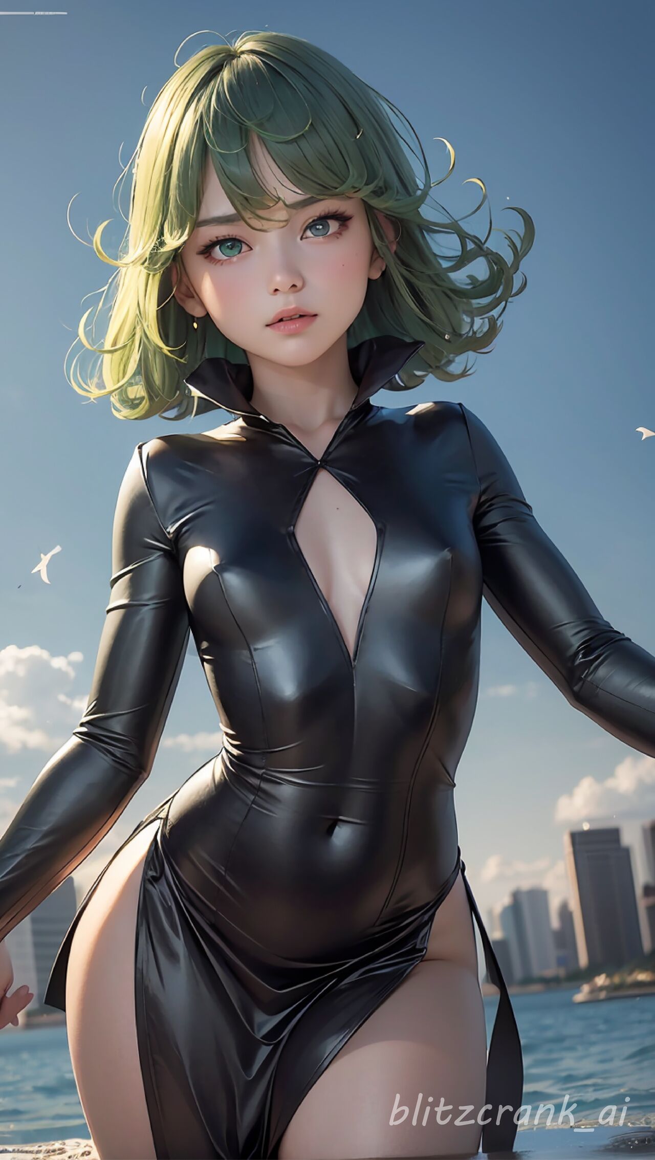 ★PATREON★ Blitzcrank_ai  Green Hair-第1章-图片9