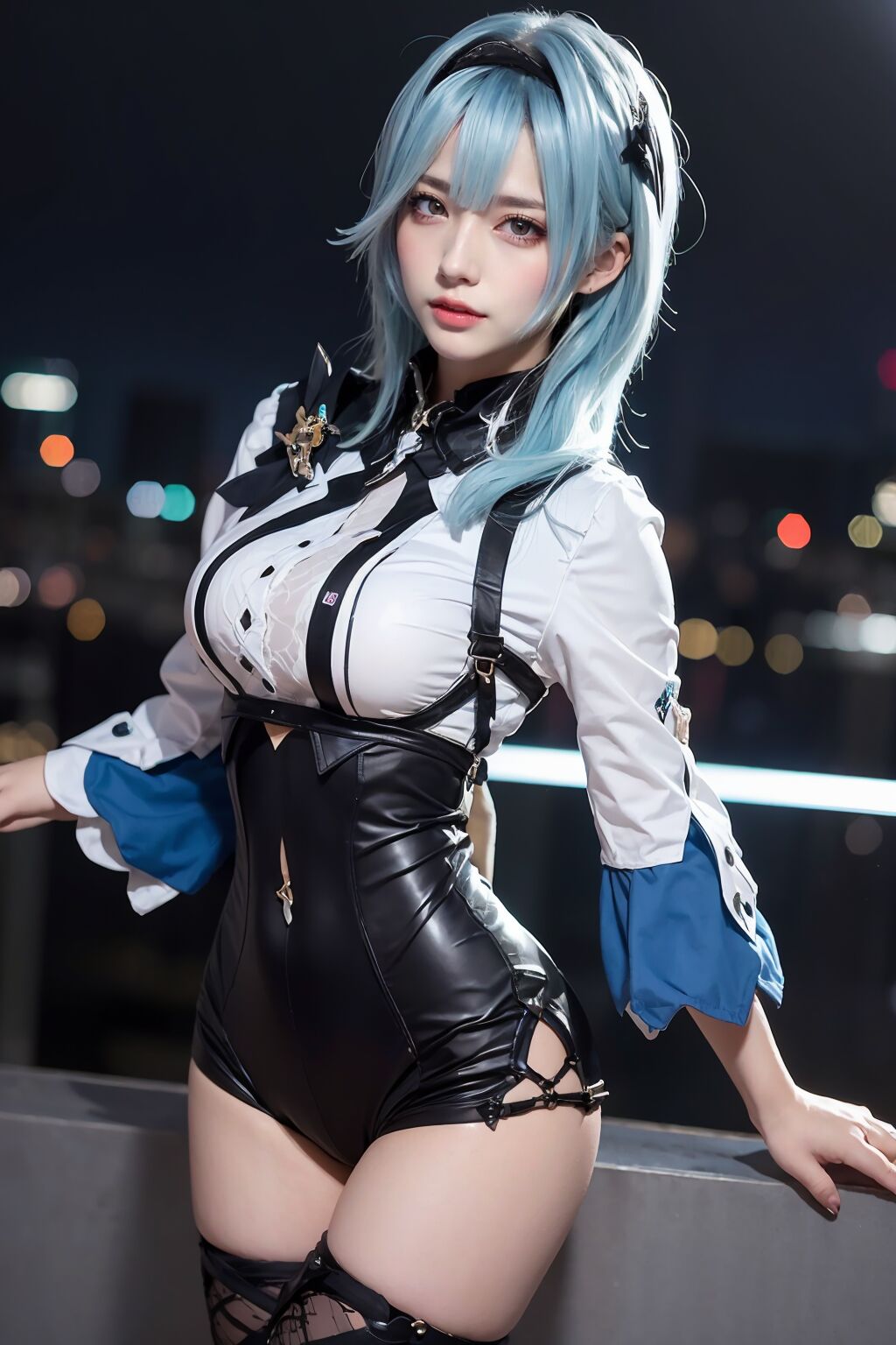 ●PIXIV● MACHOKING Blue Hair Cutie-第1章-图片3