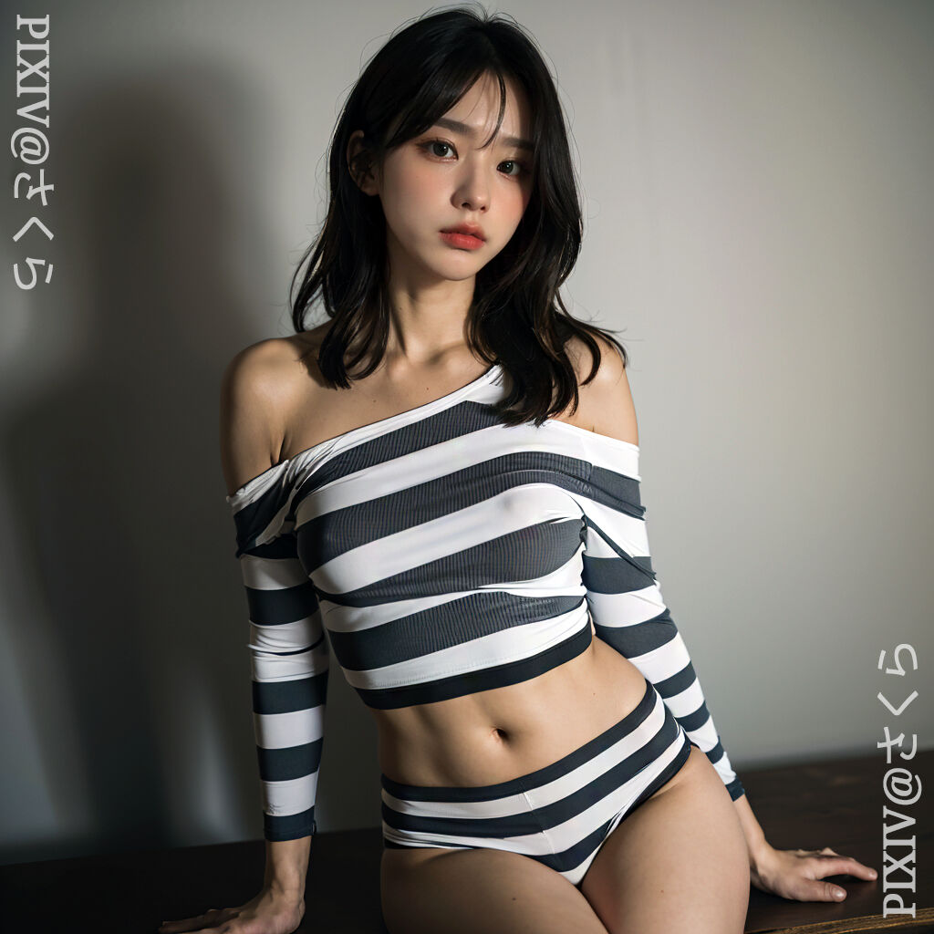●PIXIV● Sakura collection  Black and White Stripes-第1章-图片2