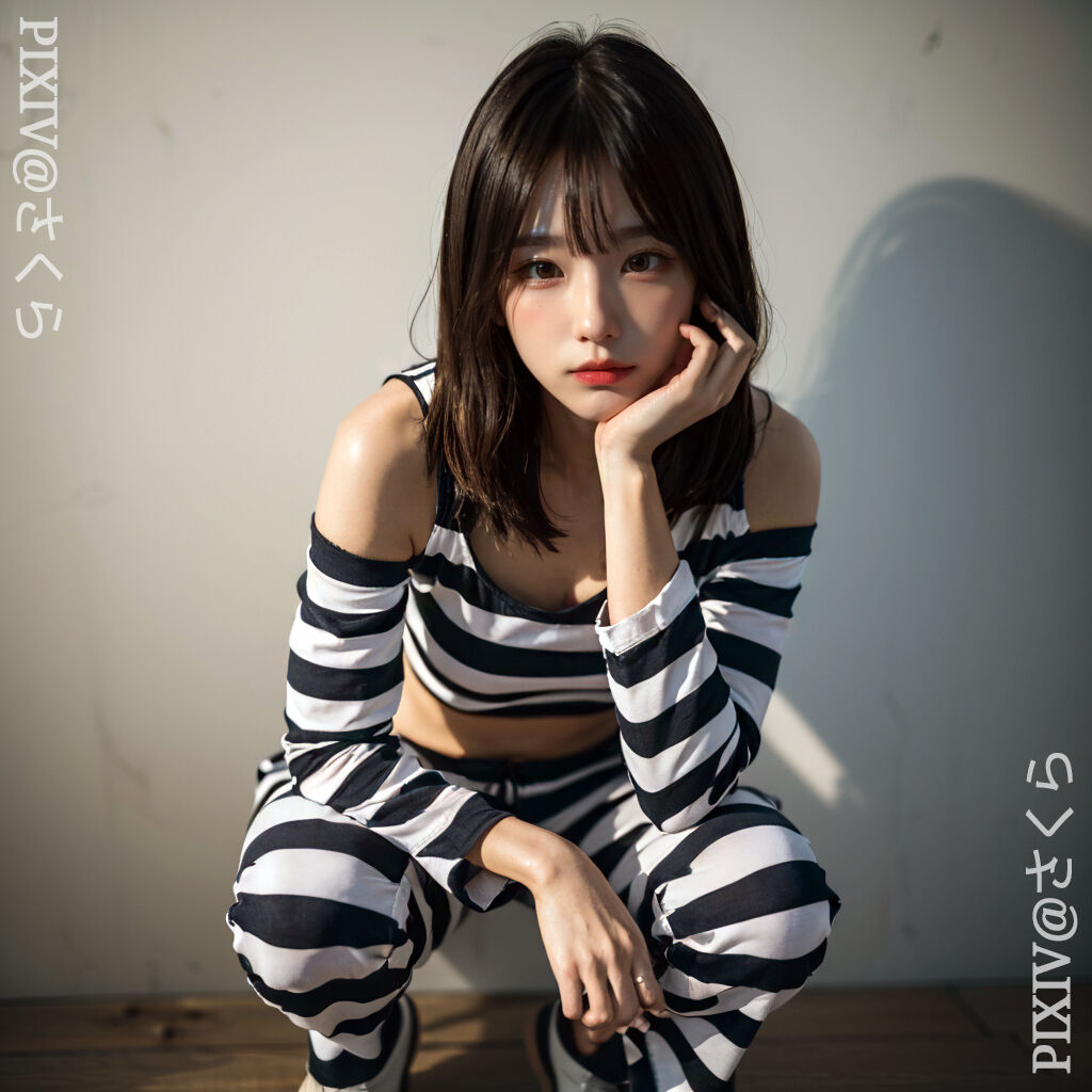 ●PIXIV● Sakura collection  Black and White Stripes-第1章-图片6