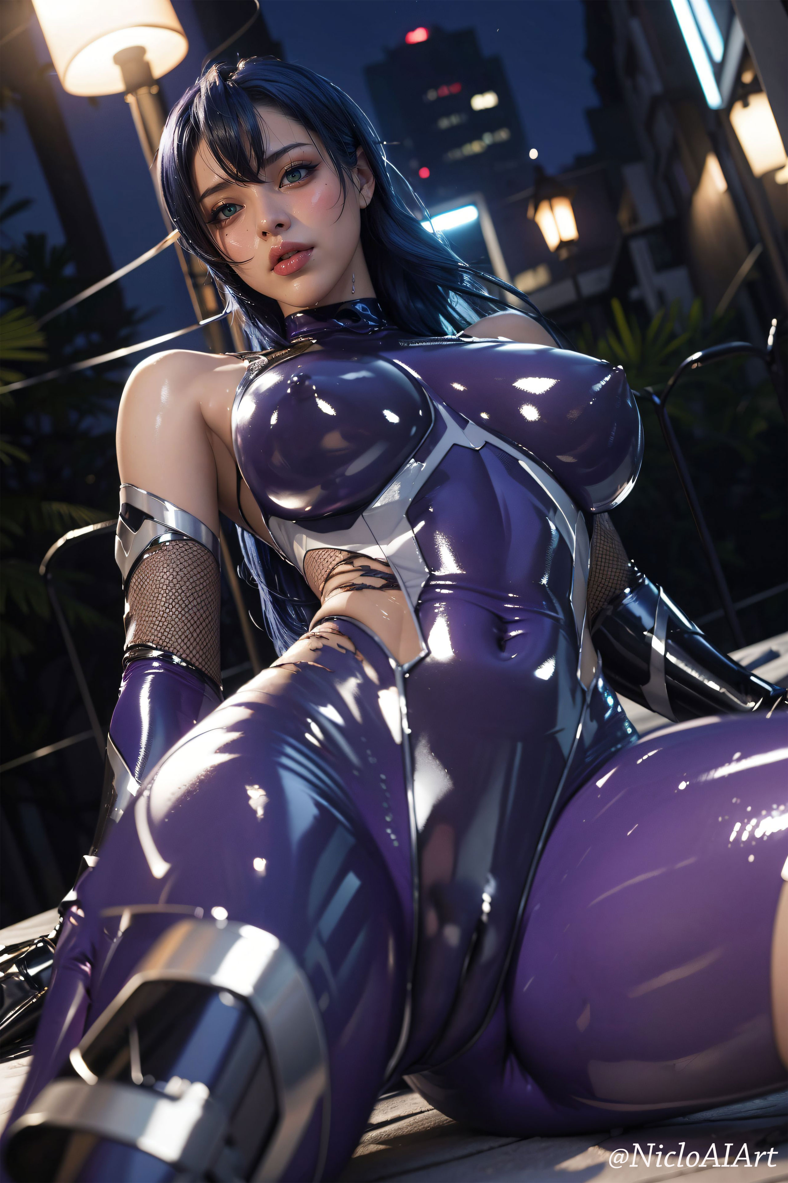 【Patreon】NicloAIArt  對魔忍  井河アサギ-第1章-图片2