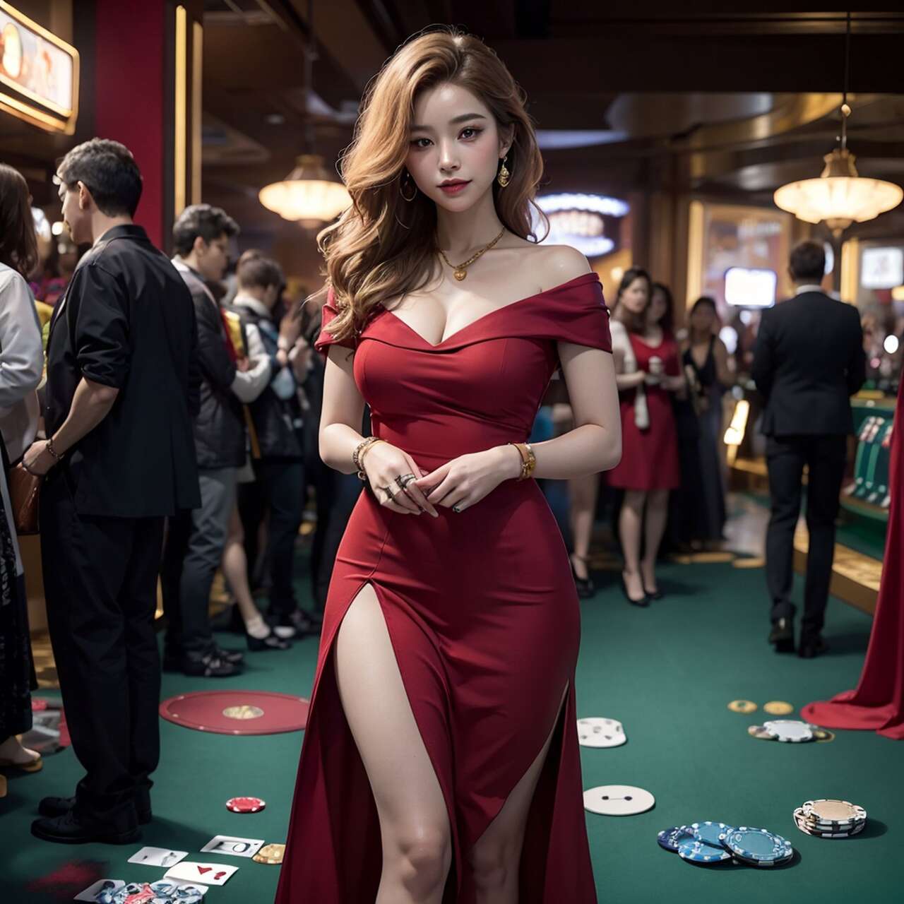[AI beauty] uncensored  Gambling-第1章-图片5