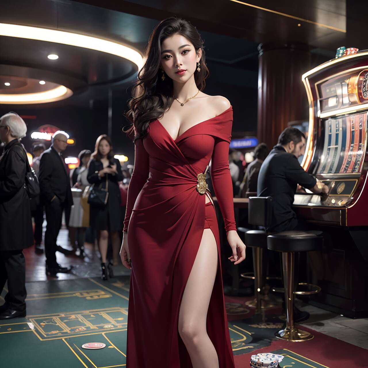 [AI beauty] uncensored  Gambling-第1章-图片8