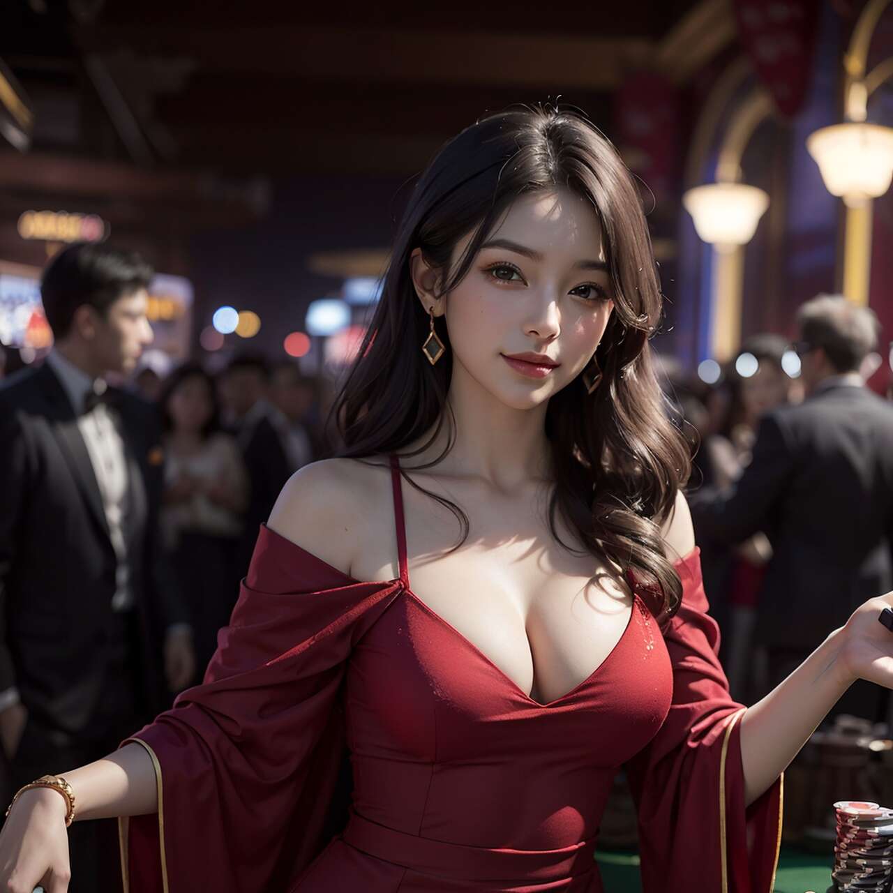 [AI beauty] uncensored  Gambling-第1章-图片10
