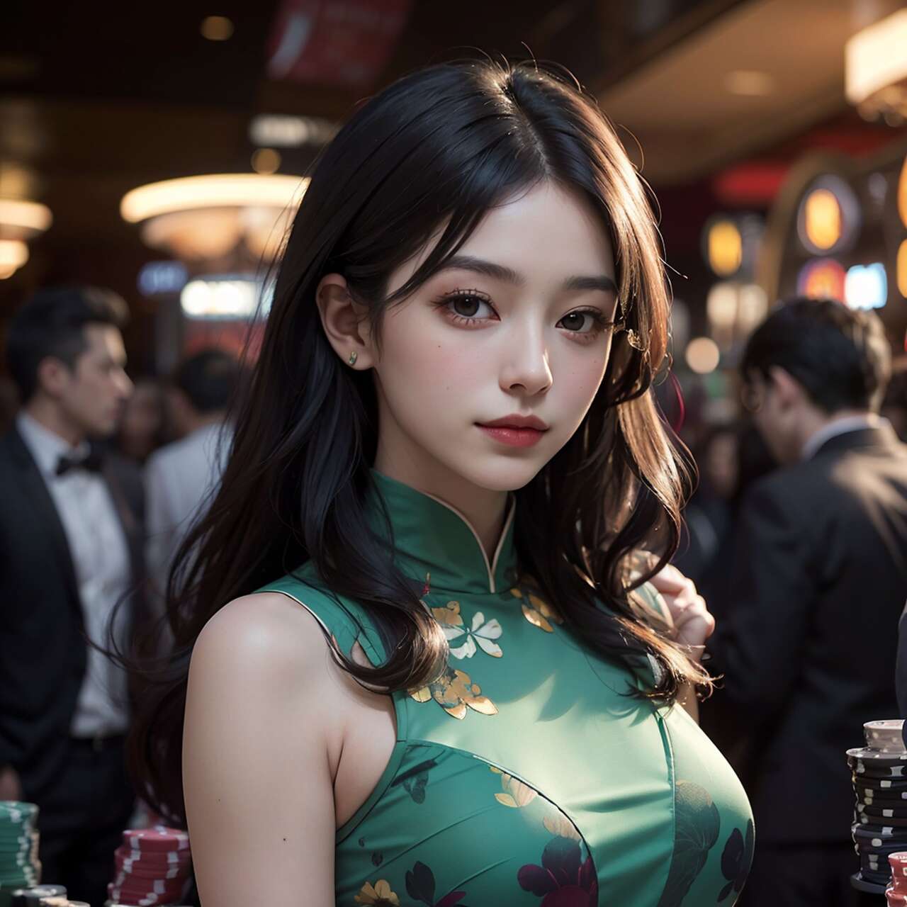 [AI beauty] uncensored  Gambling-第1章-图片13