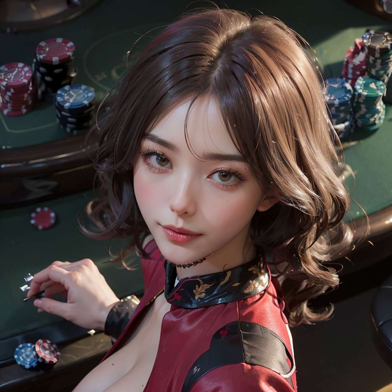 [AI beauty] uncensored  Gambling-第1章-图片38