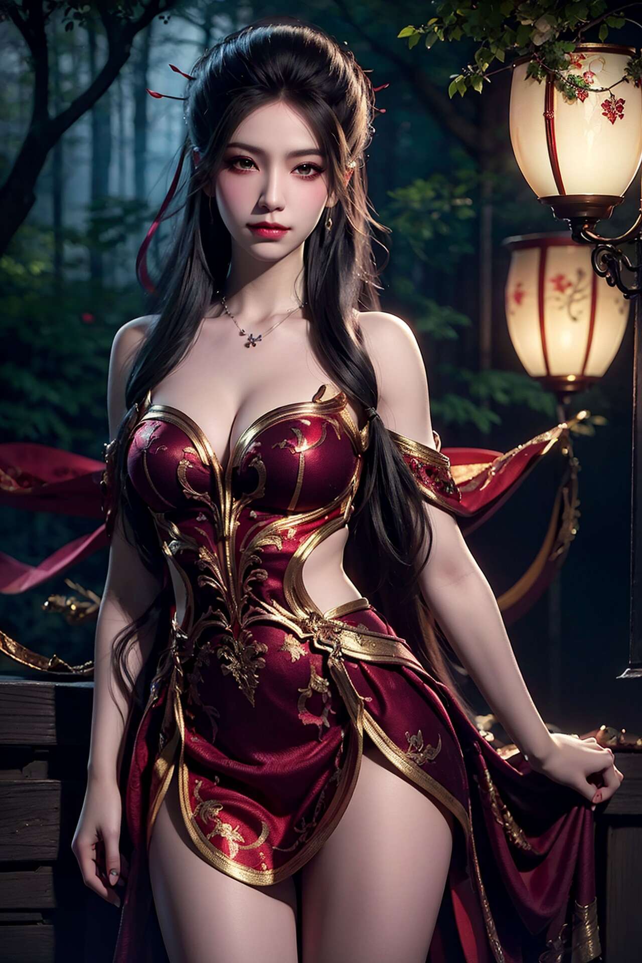 [AI beauty] uncensored  Naked Princess-第1章-图片43