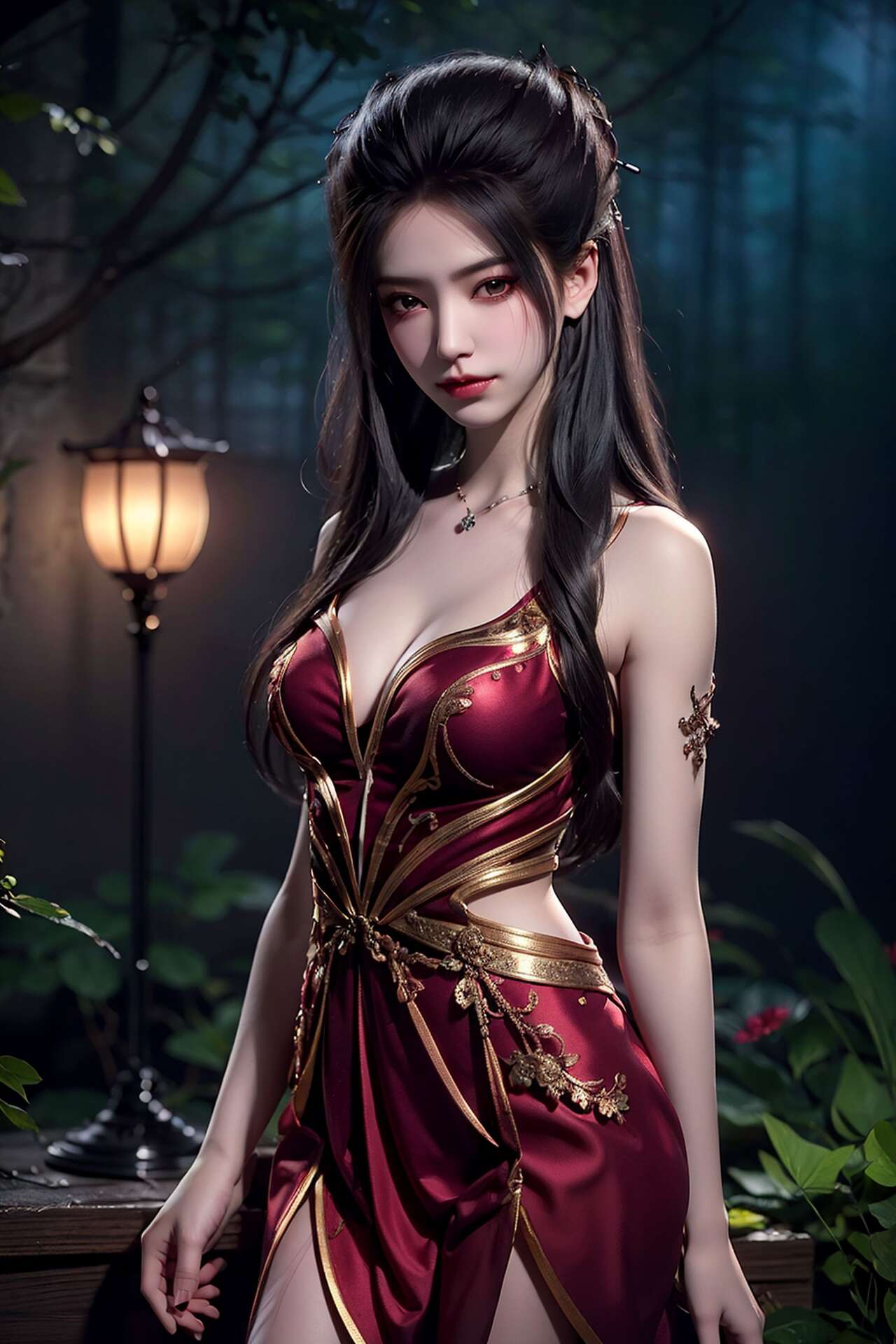 [AI beauty] uncensored  Naked Princess-第1章-图片42