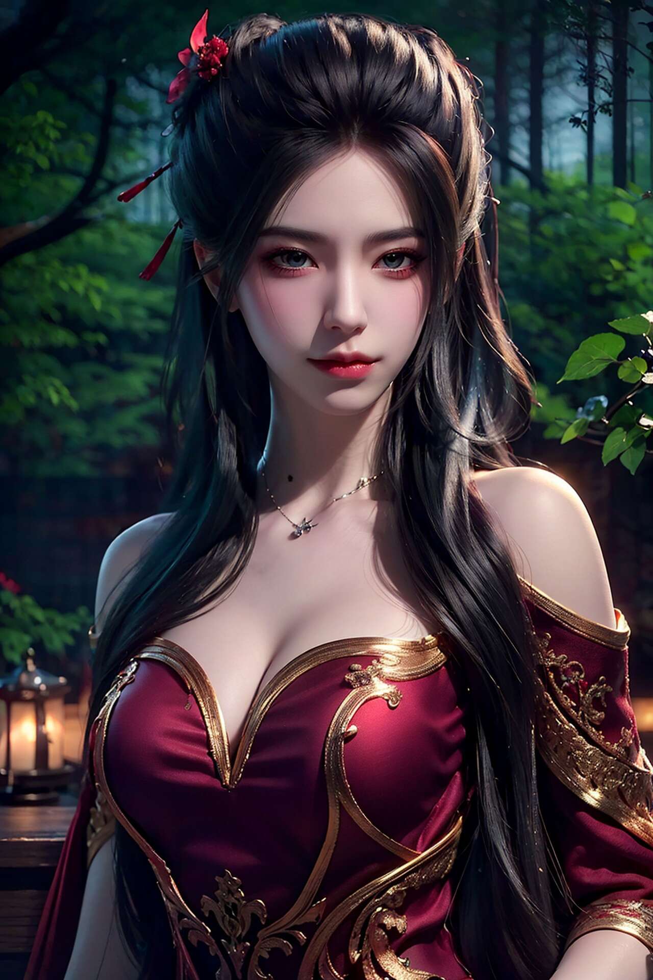 [AI beauty] uncensored  Naked Princess-第1章-图片46