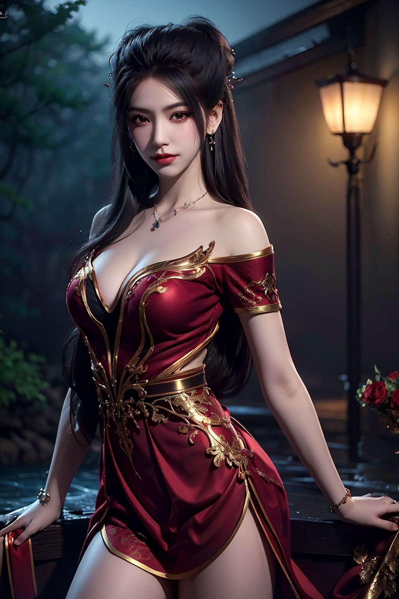 [AI beauty] uncensored  Naked Princess-第1章-图片47