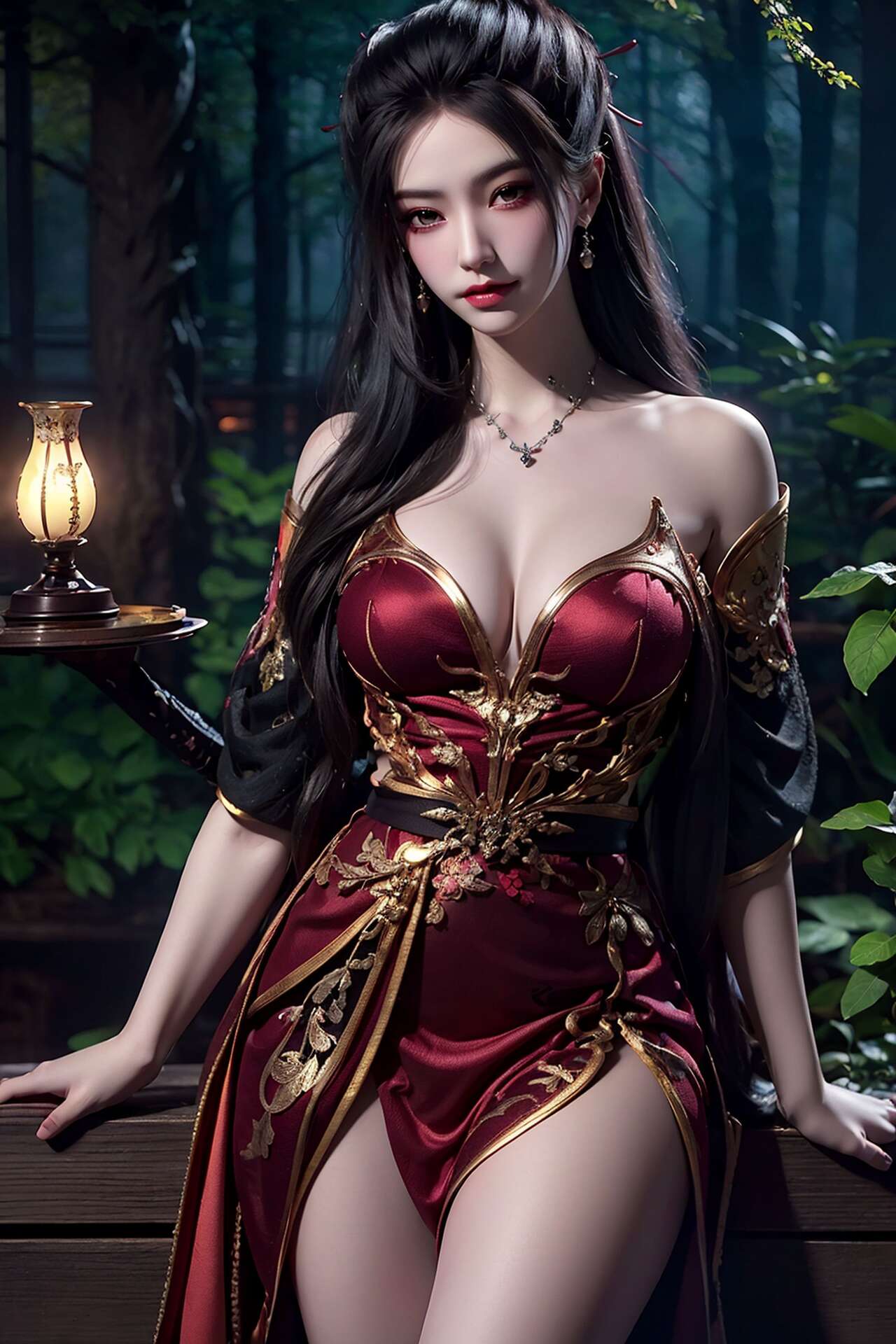 [AI beauty] uncensored  Naked Princess-第1章-图片49