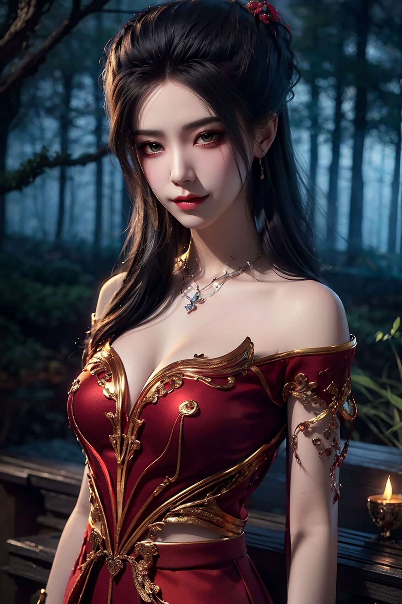 [AI beauty] uncensored  Naked Princess-第1章-图片51