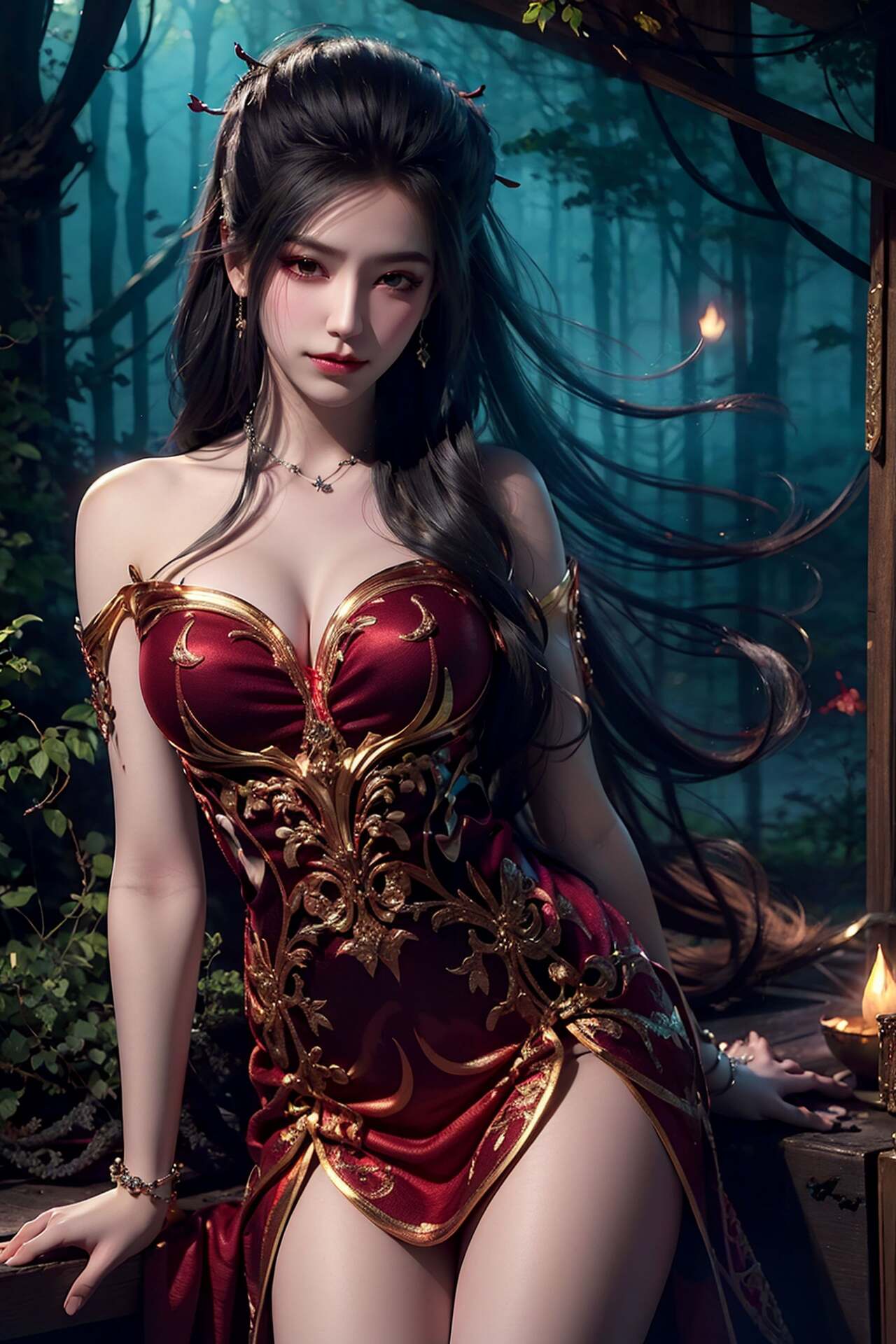 [AI beauty] uncensored  Naked Princess-第1章-图片52