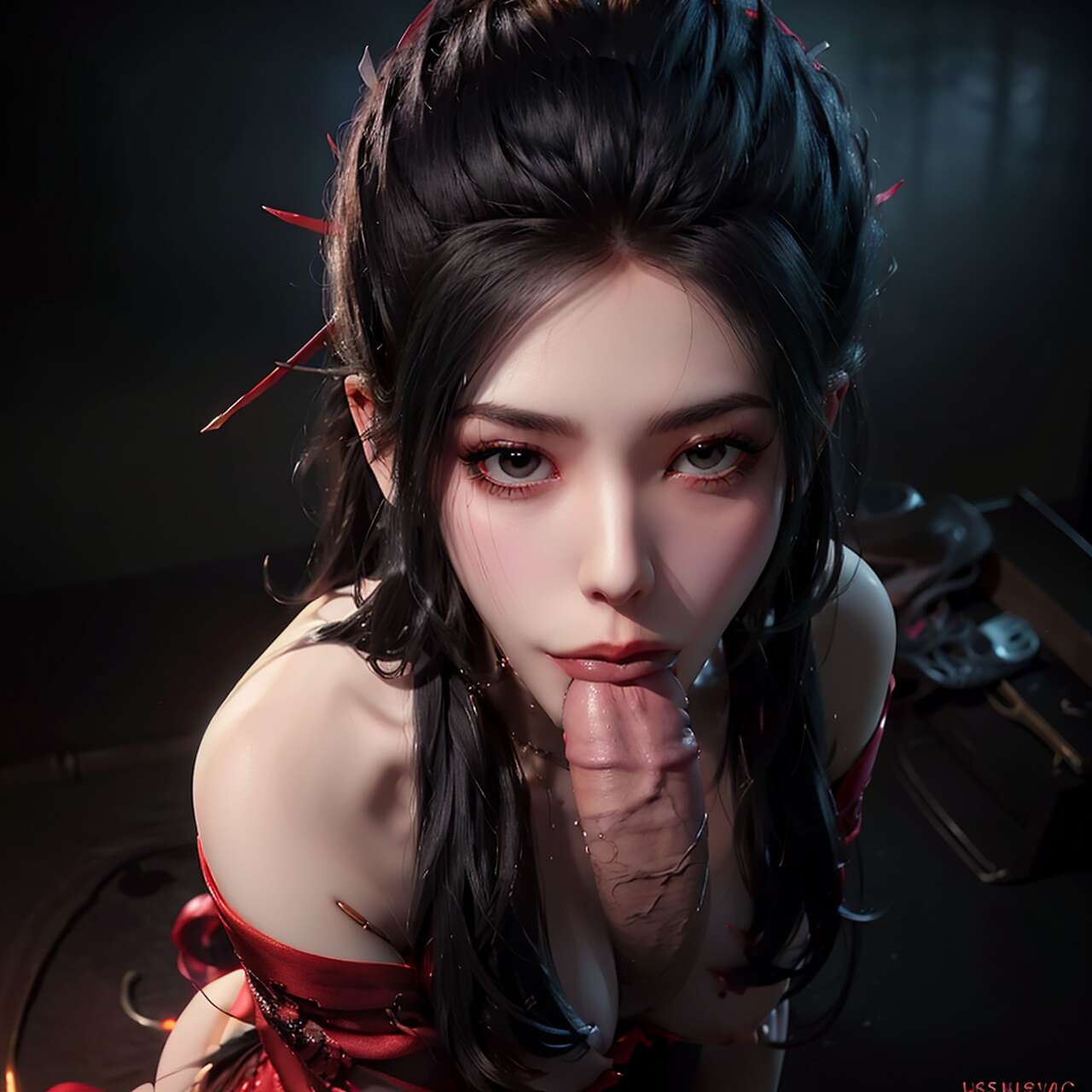 [AI beauty] uncensored  Naked Princess-第1章-图片57
