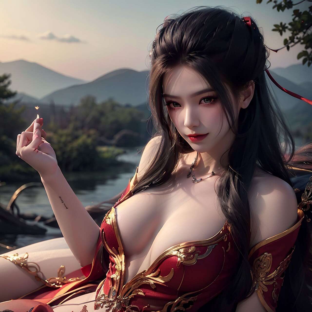 [AI beauty] uncensored  Naked Princess-第1章-图片87