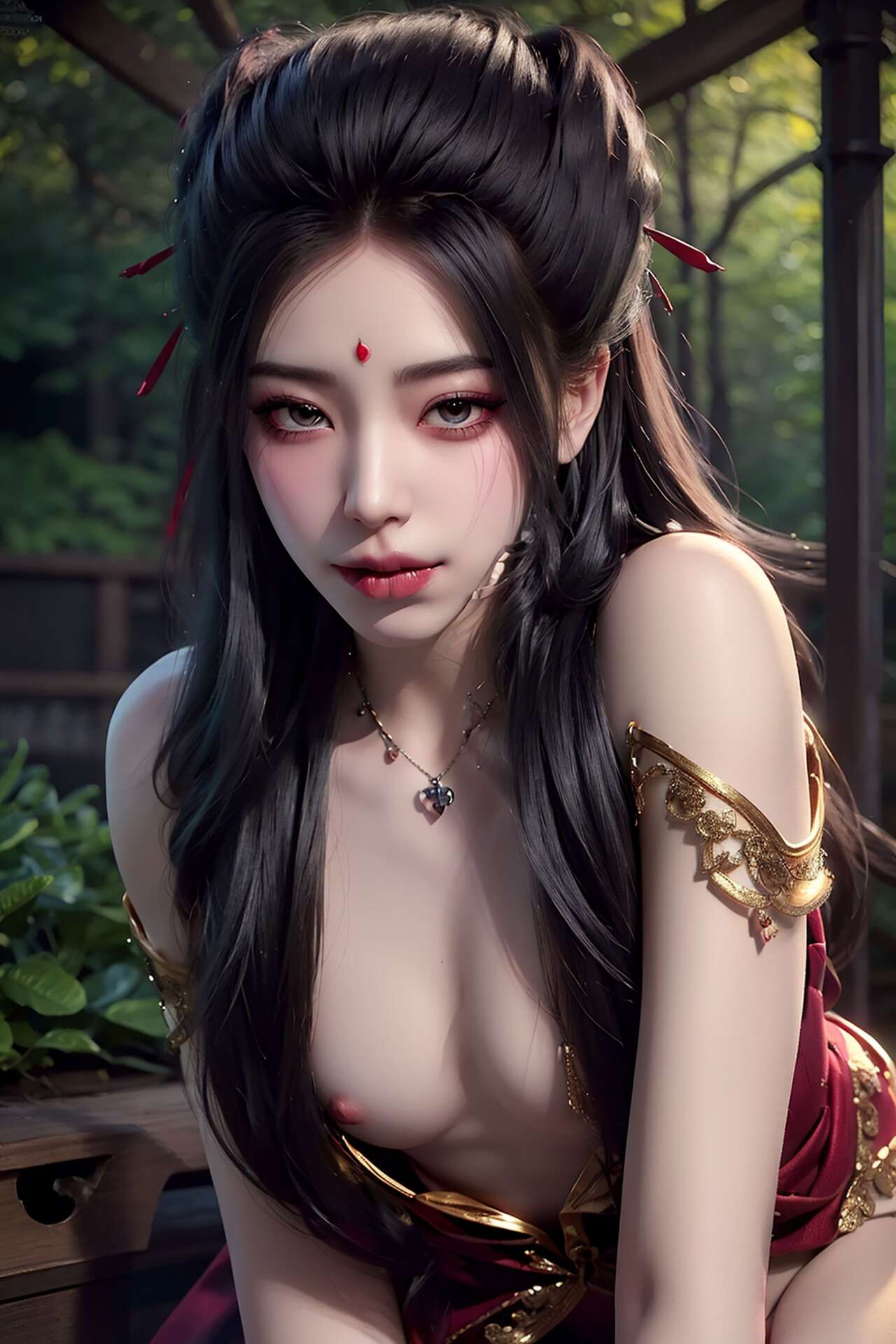 [AI beauty] uncensored  Naked Princess-第1章-图片92
