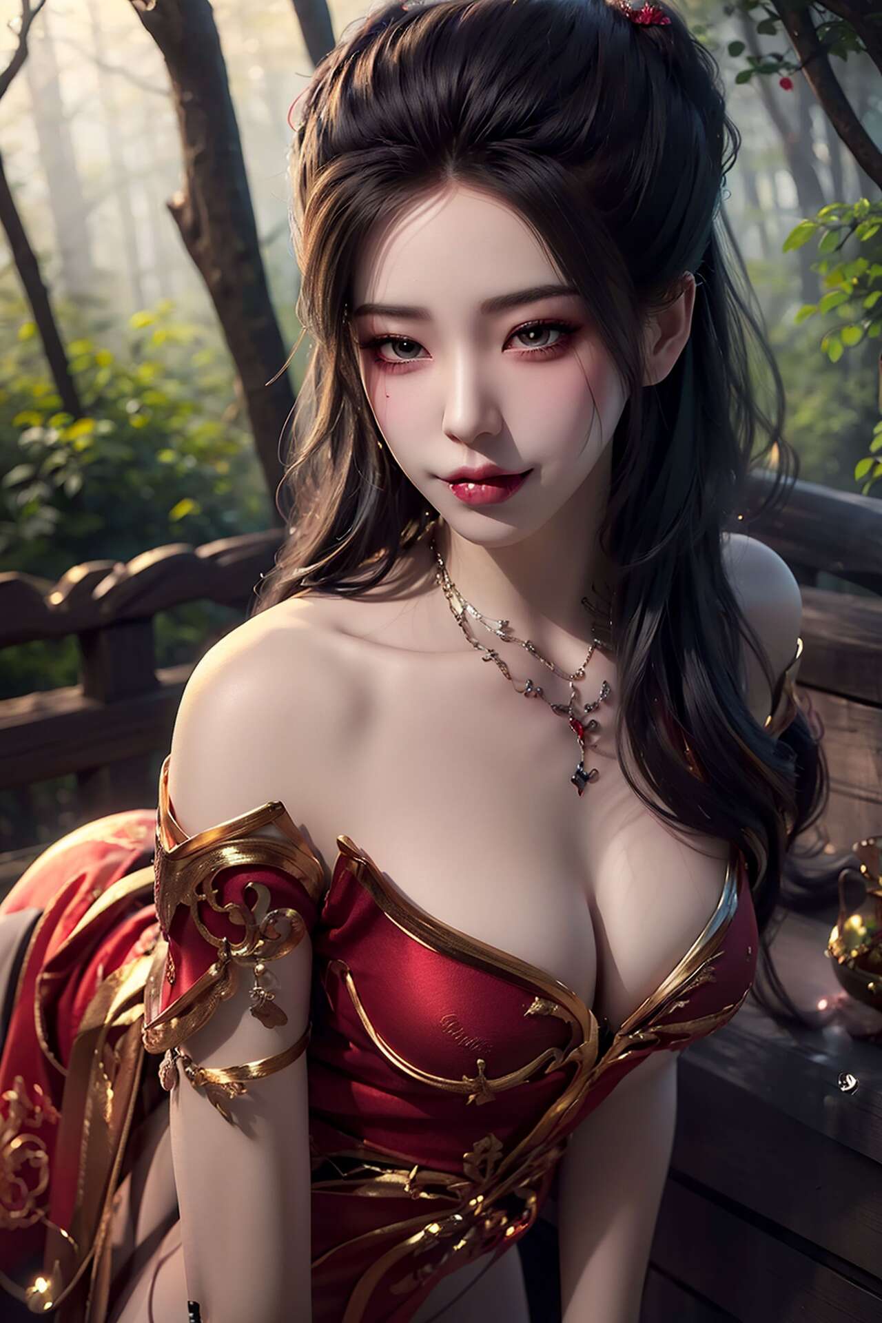 [AI beauty] uncensored  Naked Princess-第1章-图片98