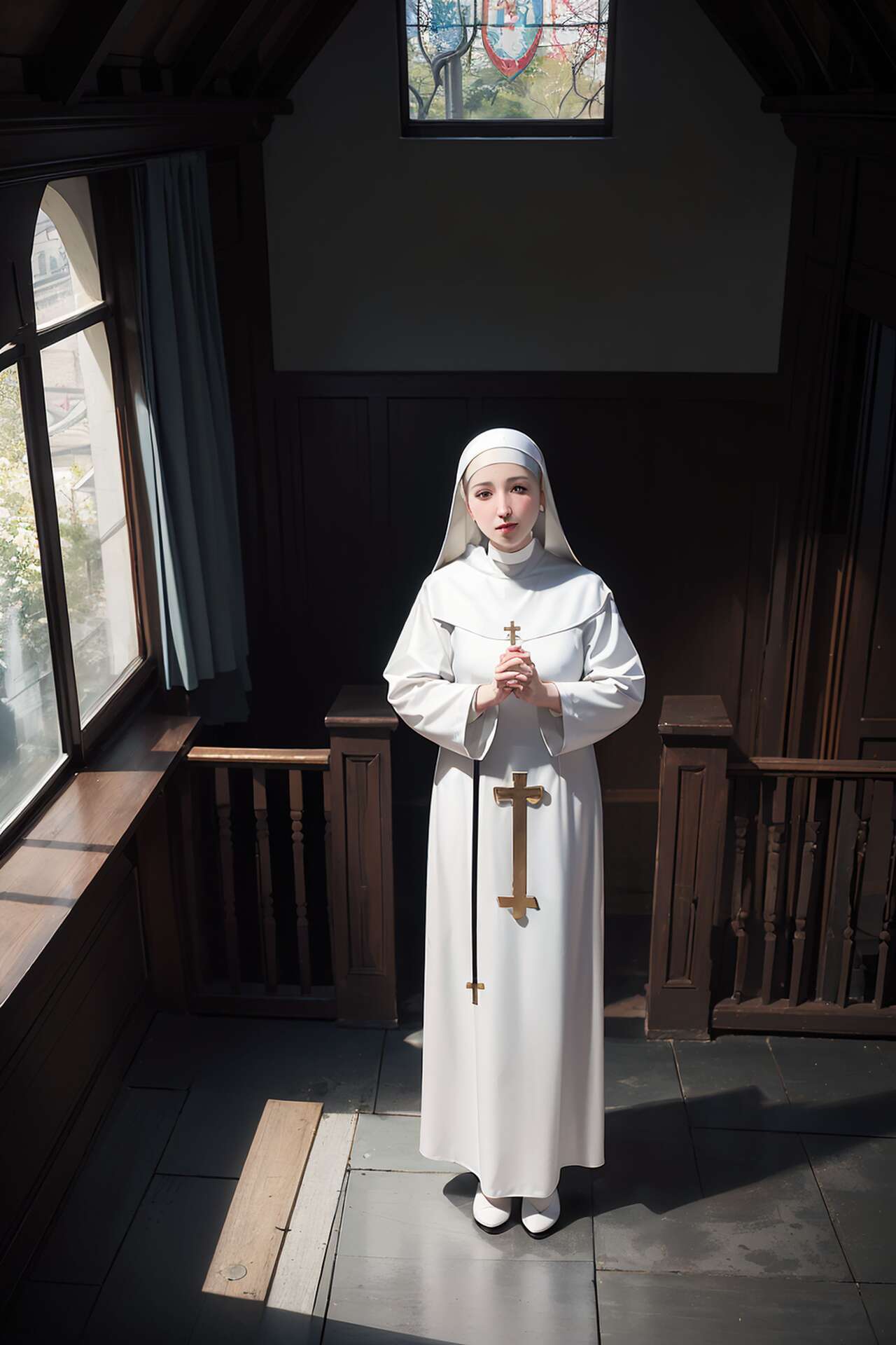 [AI beauty] uncensored  Nuns-第1章-图片122