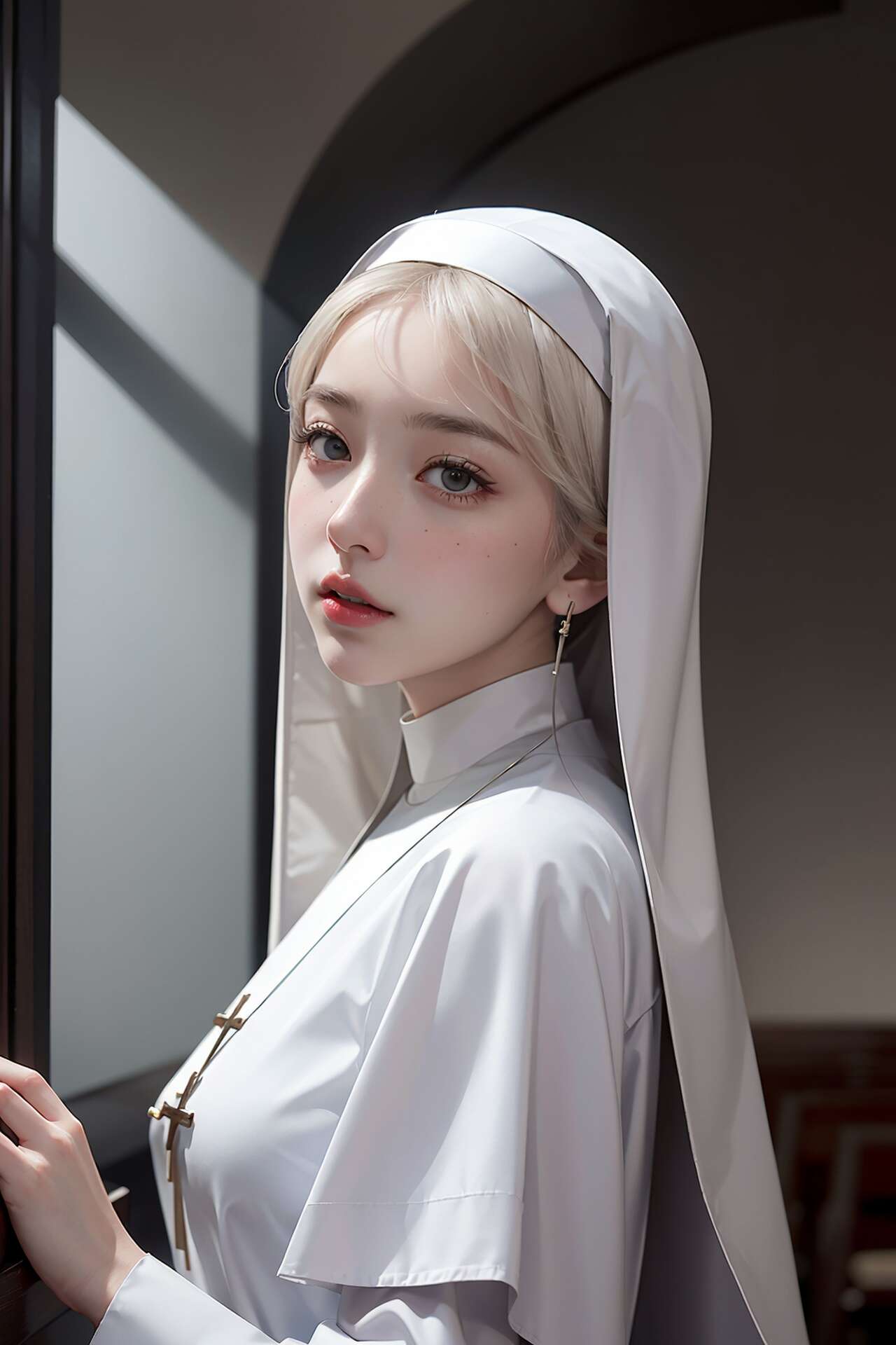[AI beauty] uncensored  Nuns-第1章-图片125