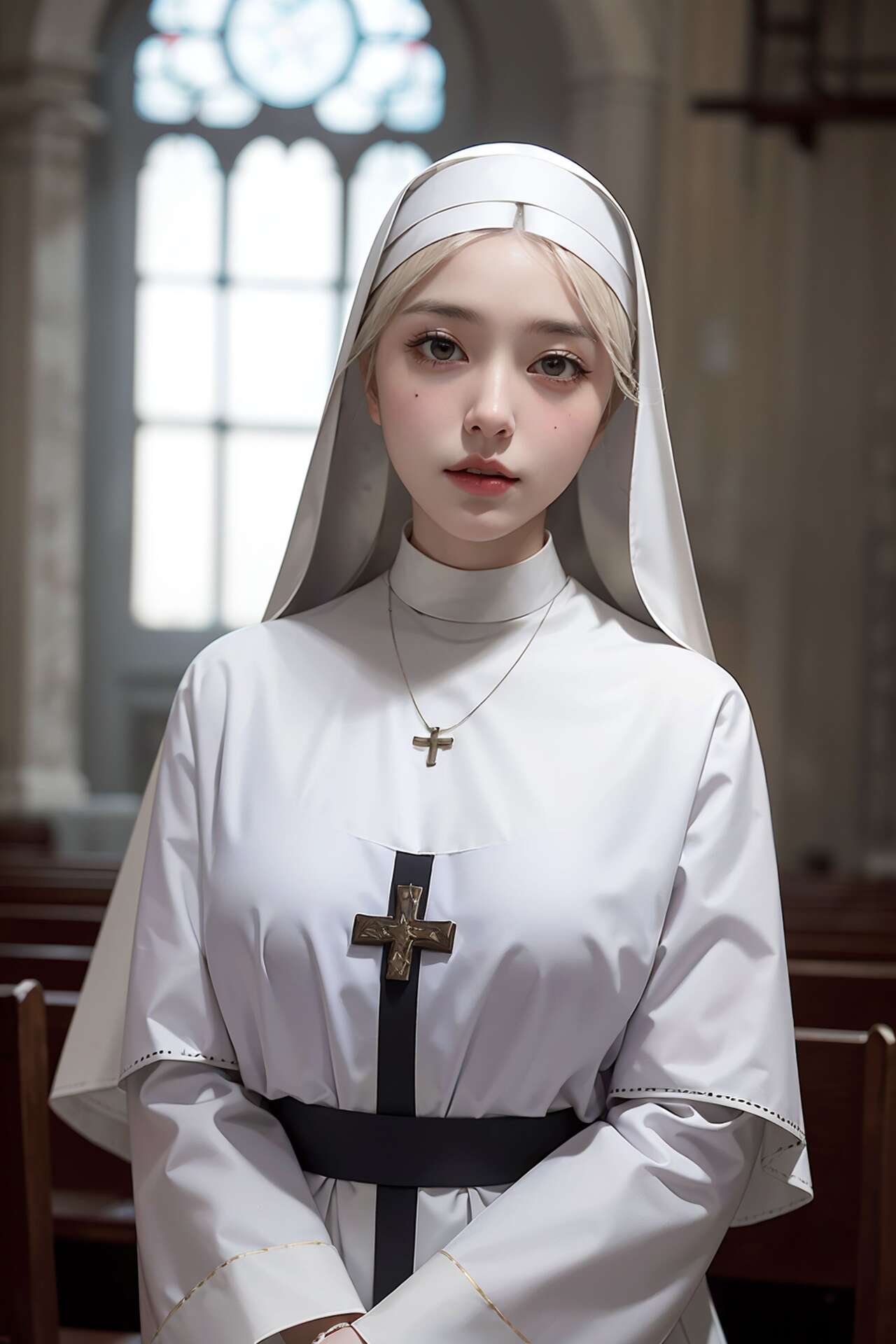 [AI beauty] uncensored  Nuns-第1章-图片133