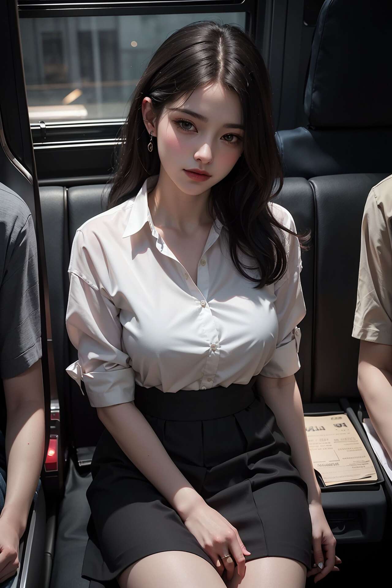 [AI beauty] uncensored  Public Transportation-第1章-图片46